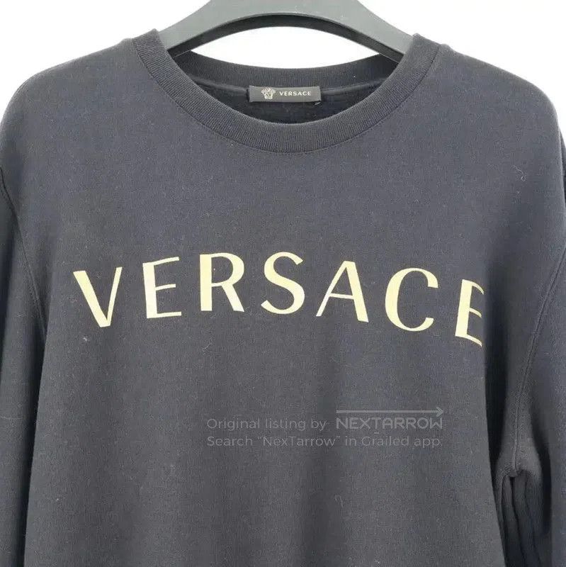 Versace Versace Black Women's Sweatshirt with Logo . Size XS / US 0-2 / IT 36-38 - 3 Thumbnail