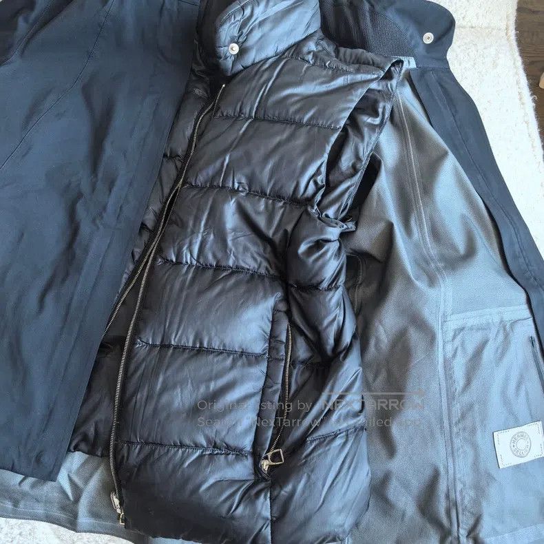 Hermes Hermes Women's down coat + down vest, integrated design, 9 Size L / US 10 / IT 46 - 4 Thumbnail