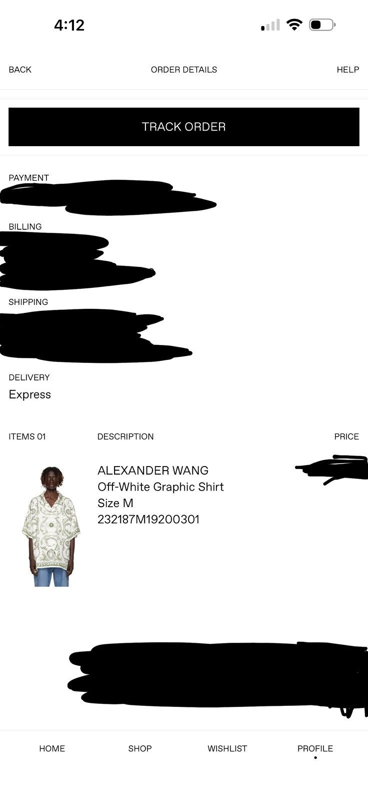 Alexander Wang Alexander Wang Ivory/Green Money Print Silk Shirt Size US L / EU 52-54 / 3 - 6 Thumbnail