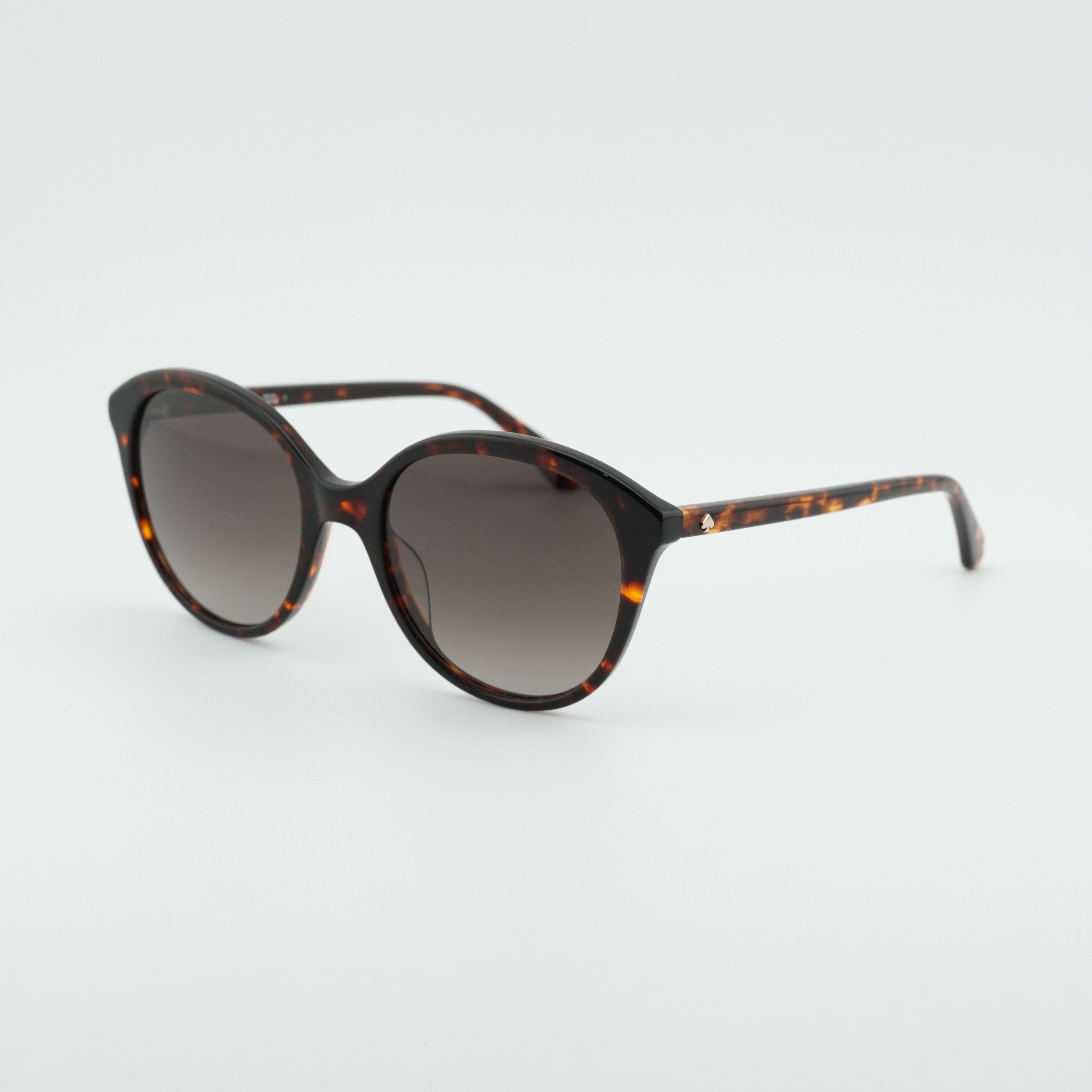 Kate Spade Kate Spade BRIA/G/S 0086 HA Sunglasses Havana Round Frame Size ONE SIZE - 7 Thumbnail