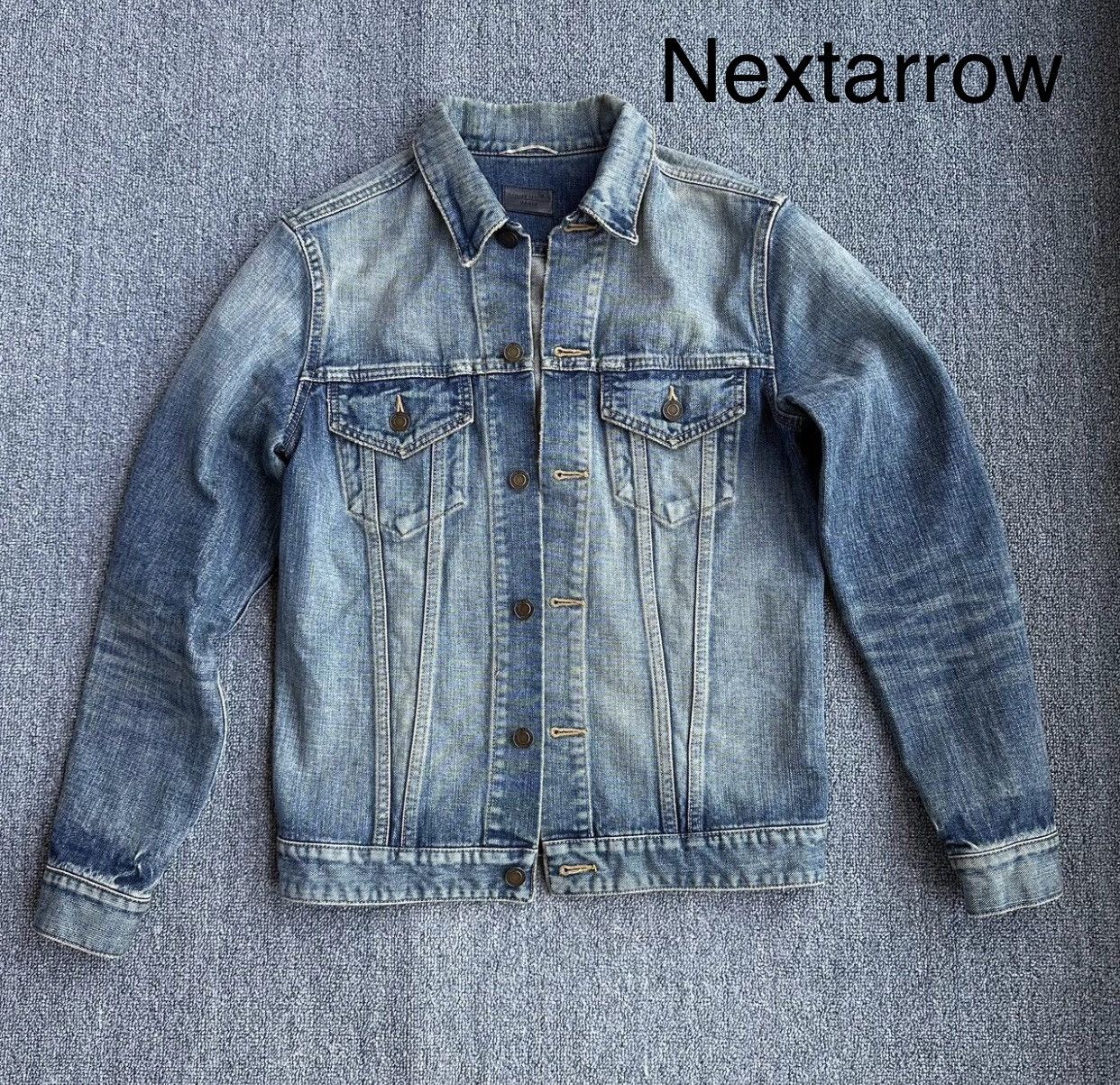 Saint Laurent Paris × Yves Saint Laurent SAINT LAURENT limited edition shark denim jacket 2412- Size US S / EU 44-46 / 1 - 1 Thumbnail