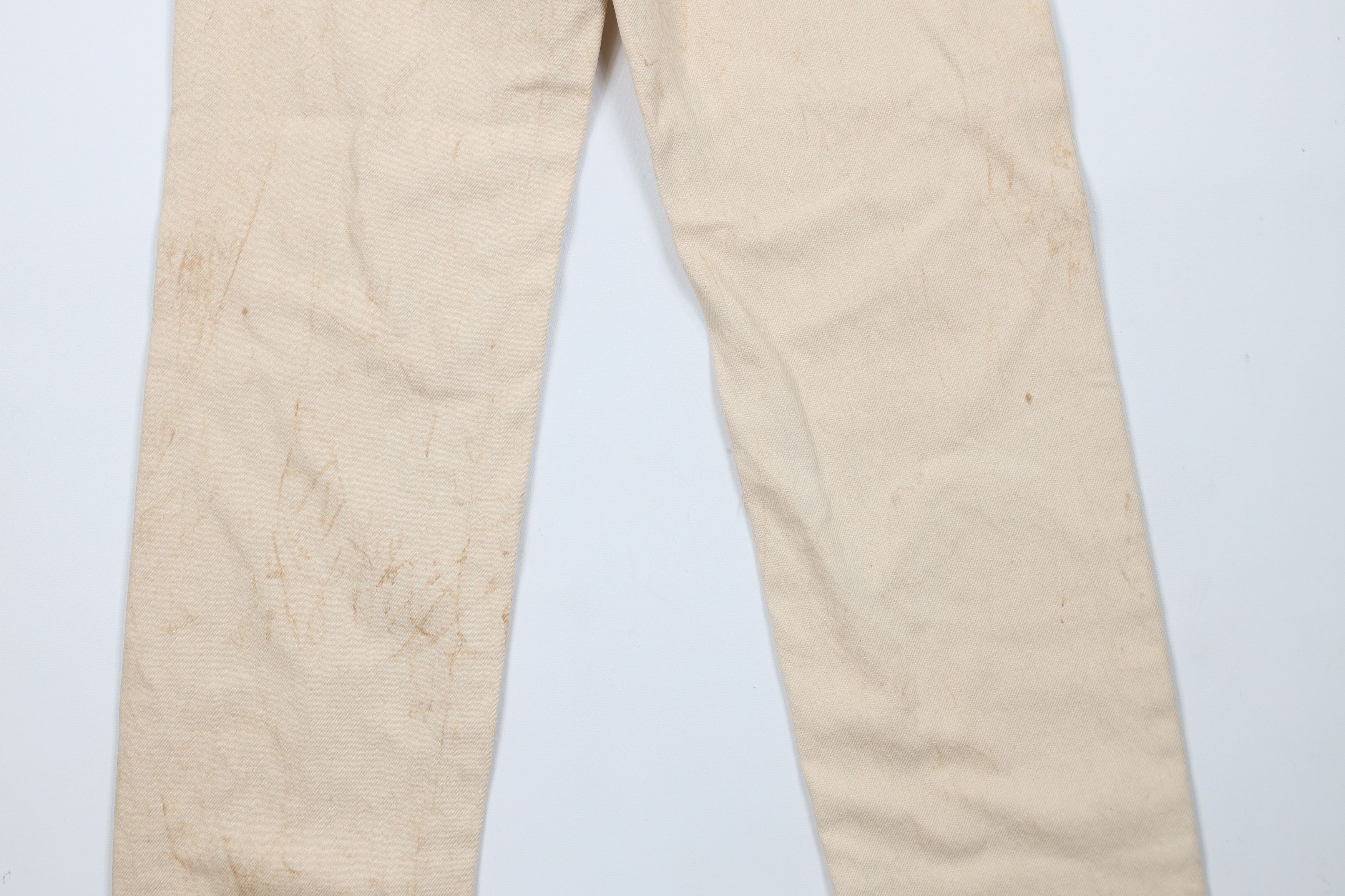 Calvin Klein × Vintage Deadstock Vintage 80s 90s Calvin Klein Jeans Beige USA Size 28" / US 6 / IT 42 - 11 Thumbnail
