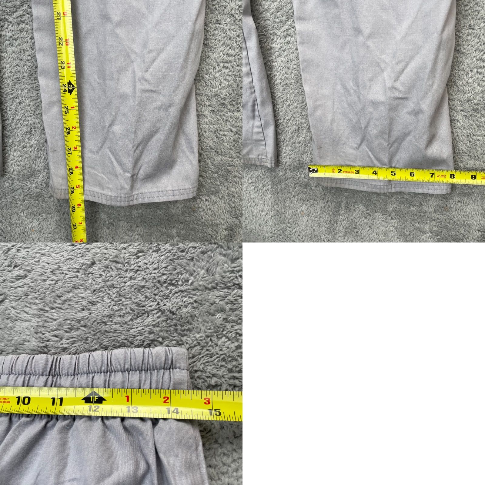 Dickies Dickies Pants Mens Small Gray EDS Signature Scrubs Cargo Pockets Straight Leg Size US 29 - 8 Thumbnail