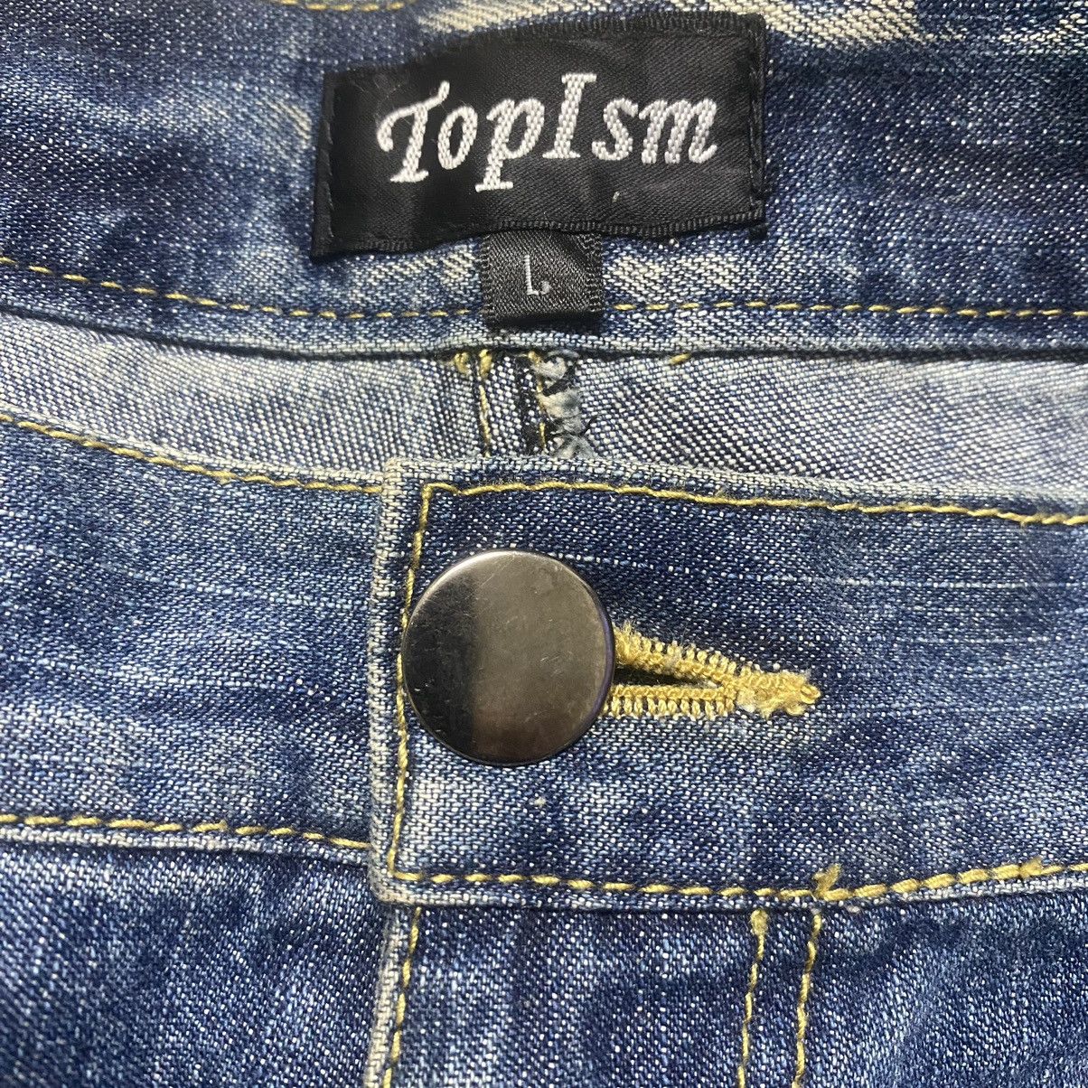 Japanese Brand Japanese Brand TOPISM Denim Bondage Raver Pants Size US 32 / EU 48 - 16 Thumbnail