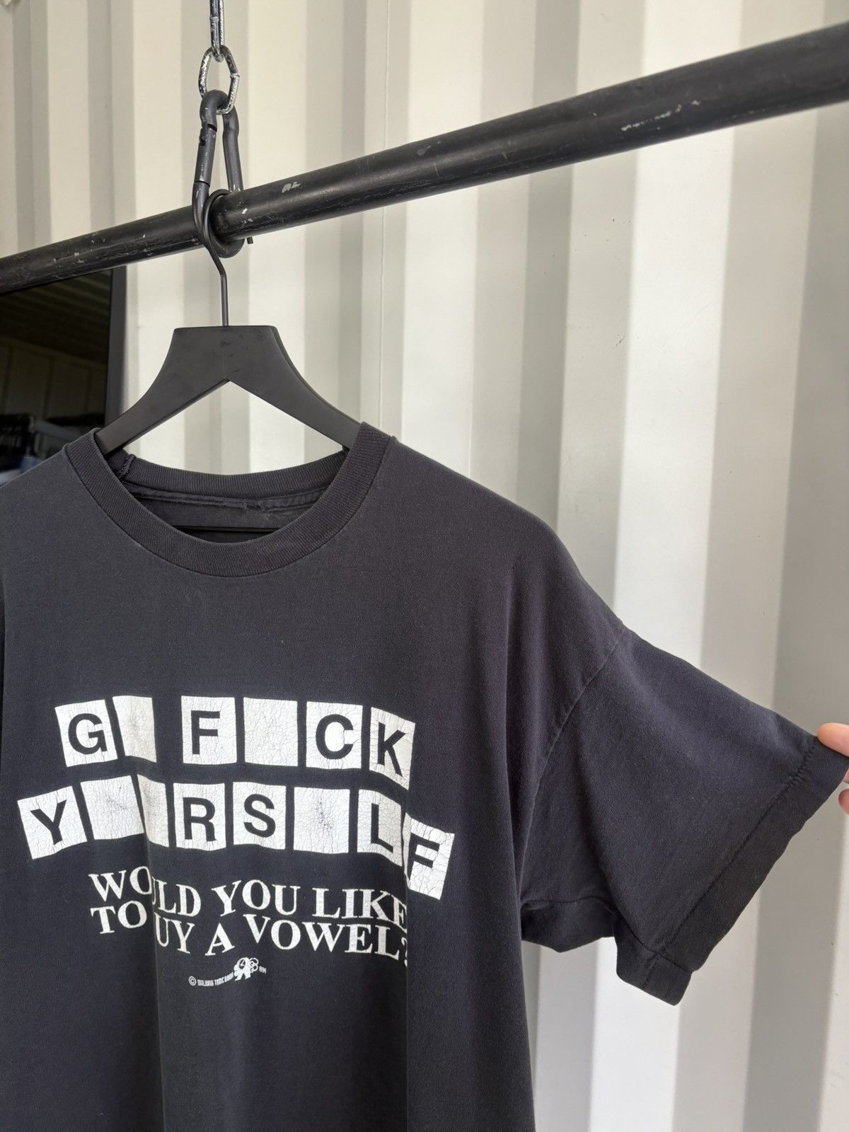 Vintage Vintage Go fuck yourself Shirt Distressed Faded Grunge Size US XL / EU 56 / 4 - 2 Thumbnail