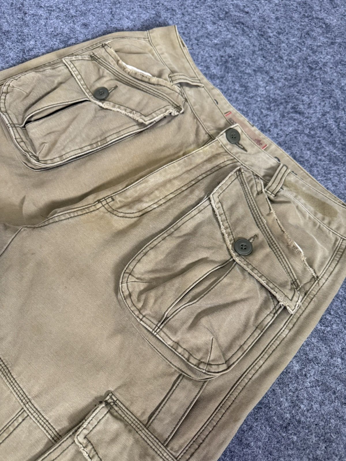 G-Unit Soo Japan Baggy Loose Fit Multipocket Cargo Pants Size US 32 / EU 48 - 11 Thumbnail