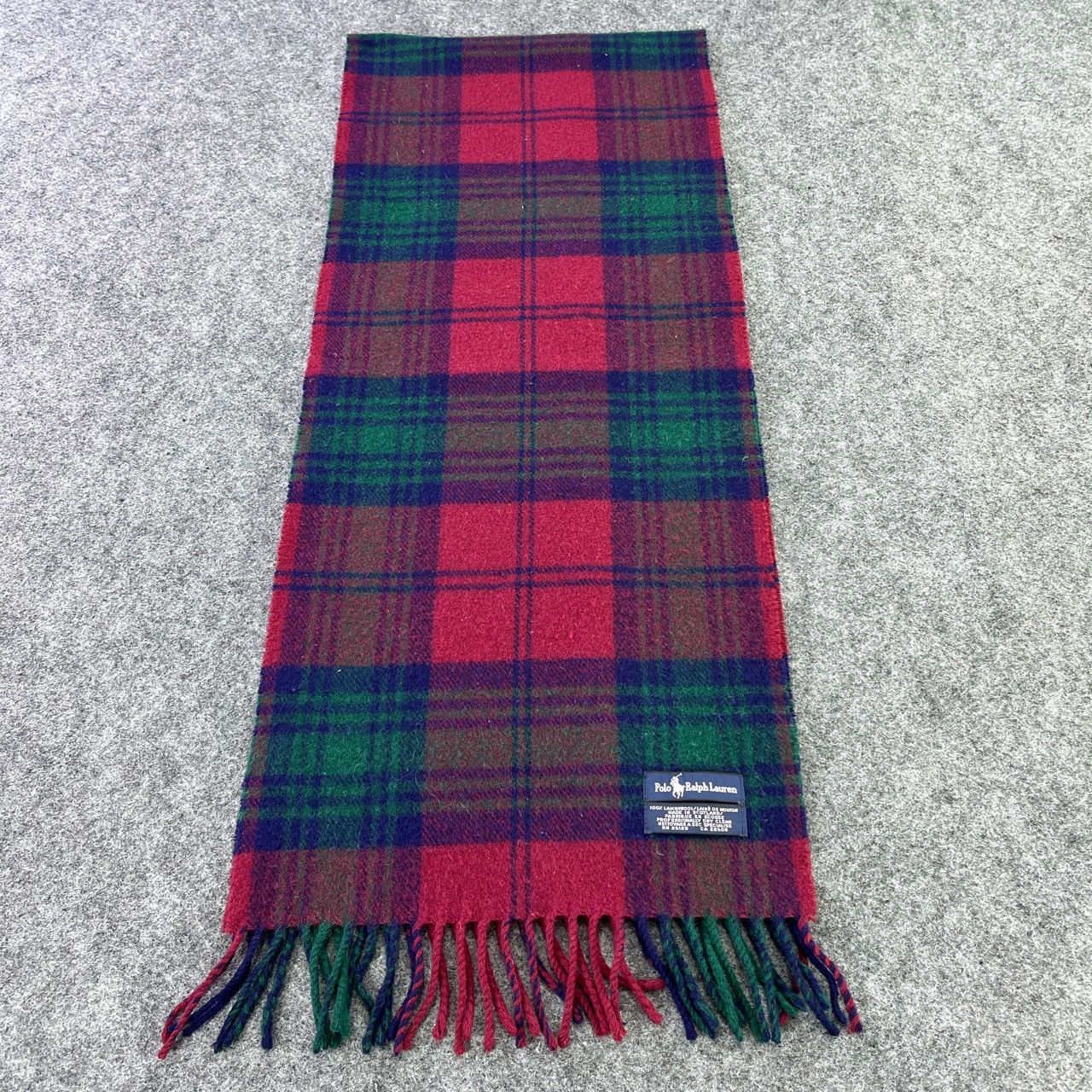 Polo Ralph Lauren Polo Ralph Lauren Multicolor Scarf / Muffler / Neckwear T656 Size ONE SIZE - 1 Thumbnail