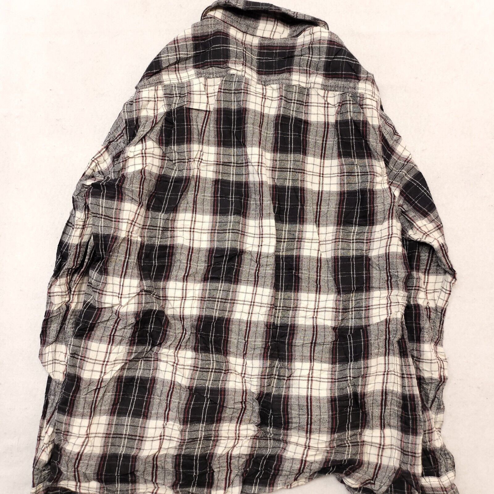 Boston Traders Boston Traders Tartan Flannel Shirt Mens Size Medium M Black Size US M / EU 48-50 / 2 - 10 Thumbnail