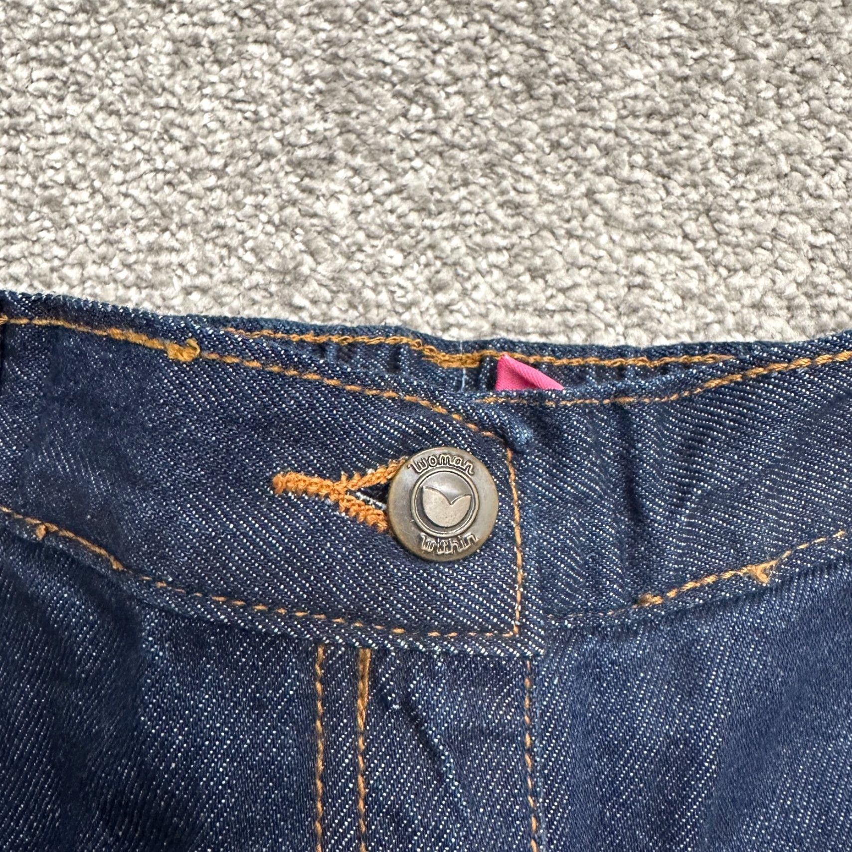 Vintage WOMAN WITHIN Classic Fit Plus Size Denim Jeans 18W Blue 32x28 High Rise Straight Casual Size 40" / US 18 - 3 Thumbnail