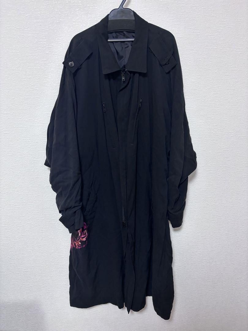Yohji Yamamoto POUR HOMME Asakura Yuka Fower pattern coat HH-Y04-219 Size US L / EU 52-54 / 3 - 2 Thumbnail