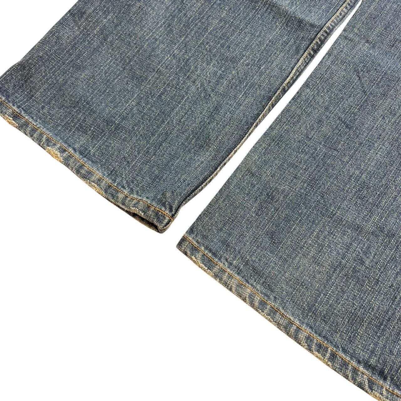 Karakuri Tamashii Karakuri Embroidered Dragon Japanese Denim Jeans - Waist 32 Size US 32 / EU 48 - 7 Thumbnail