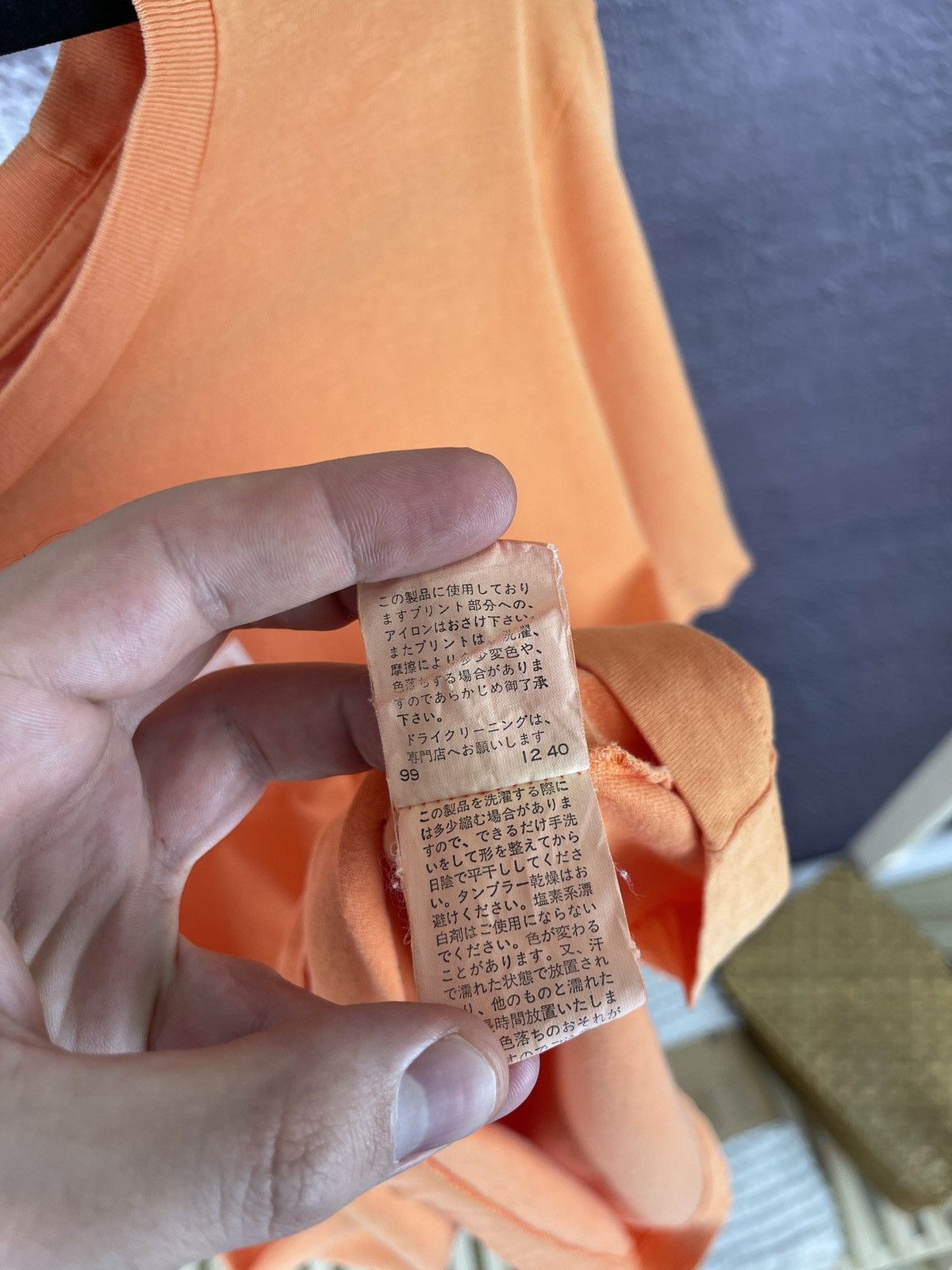 Japanese Brand Ined Homme vintage big logo Yohji Yamamoto single stitch tee Size US S / EU 44-46 / 1 - 13 Thumbnail