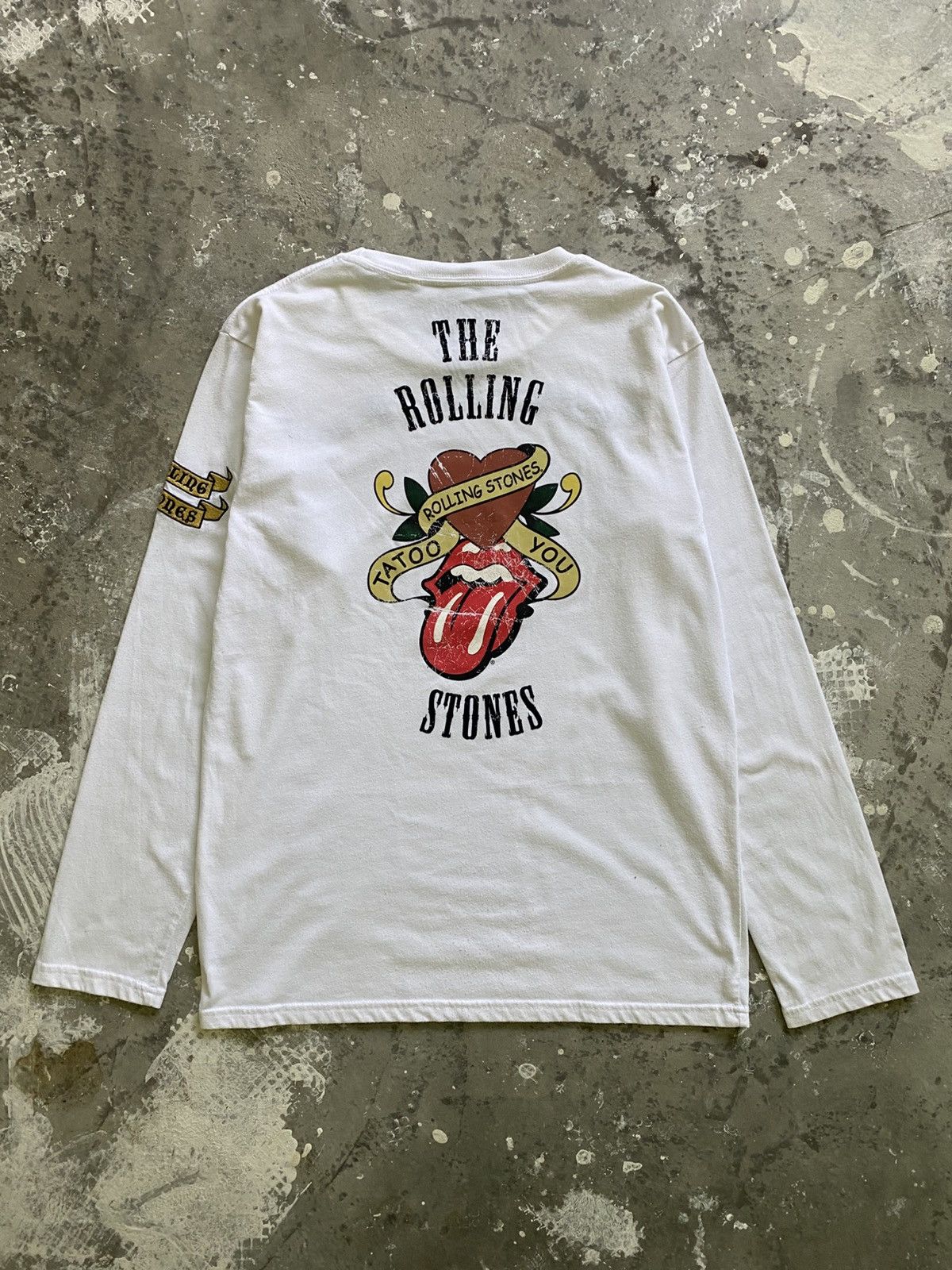 Band Tees × The Rolling Stones The Rolling Stones 2010 Merchandise Long Sleeve Band Tees Size US M / EU 48-50 / 2 - 1 Thumbnail