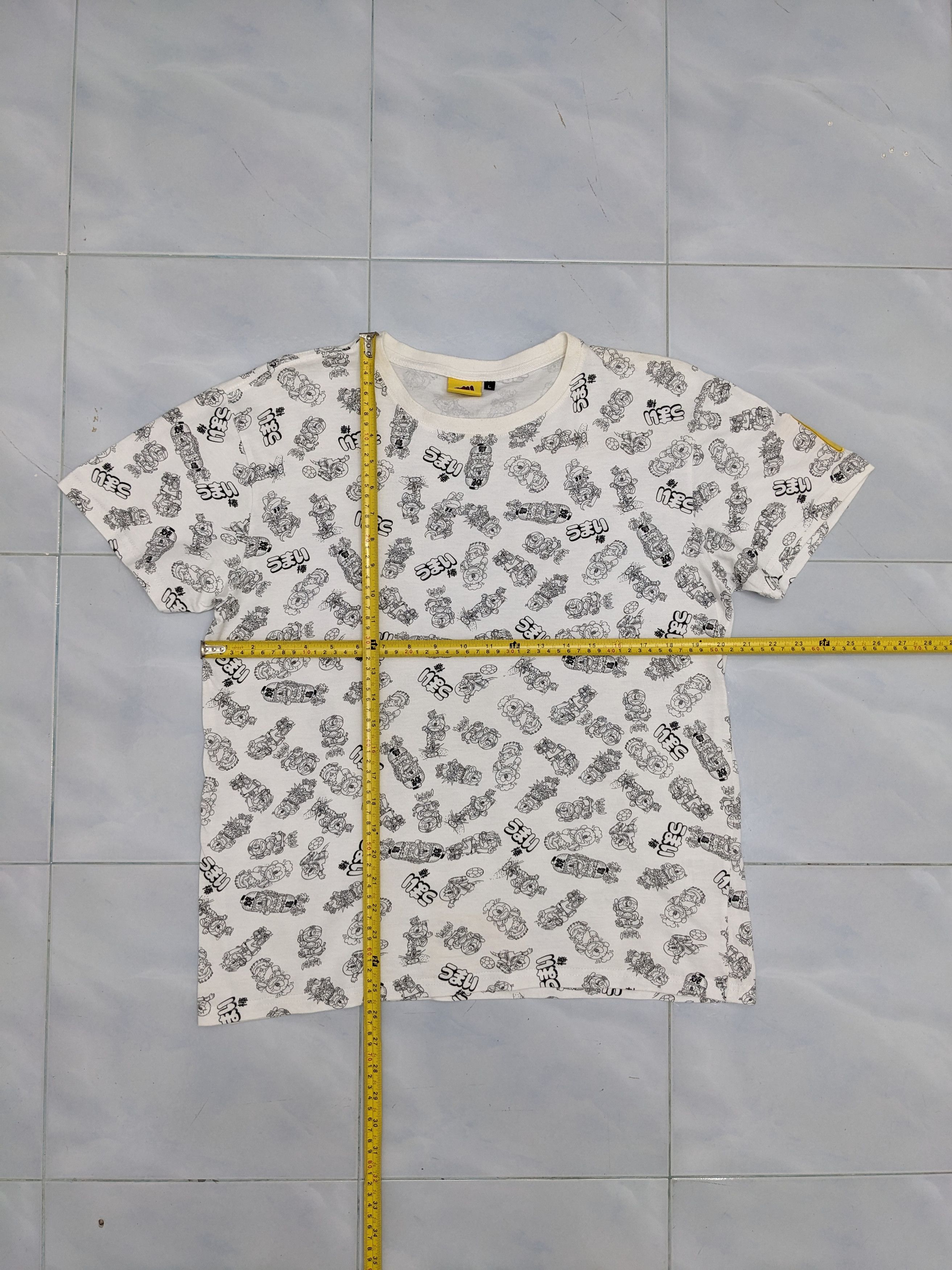 Anime JAPANESE ANIMA ANPACMAN FULLPRINT TSHIRT Size US L / EU 52-54 / 3 - 6 Thumbnail