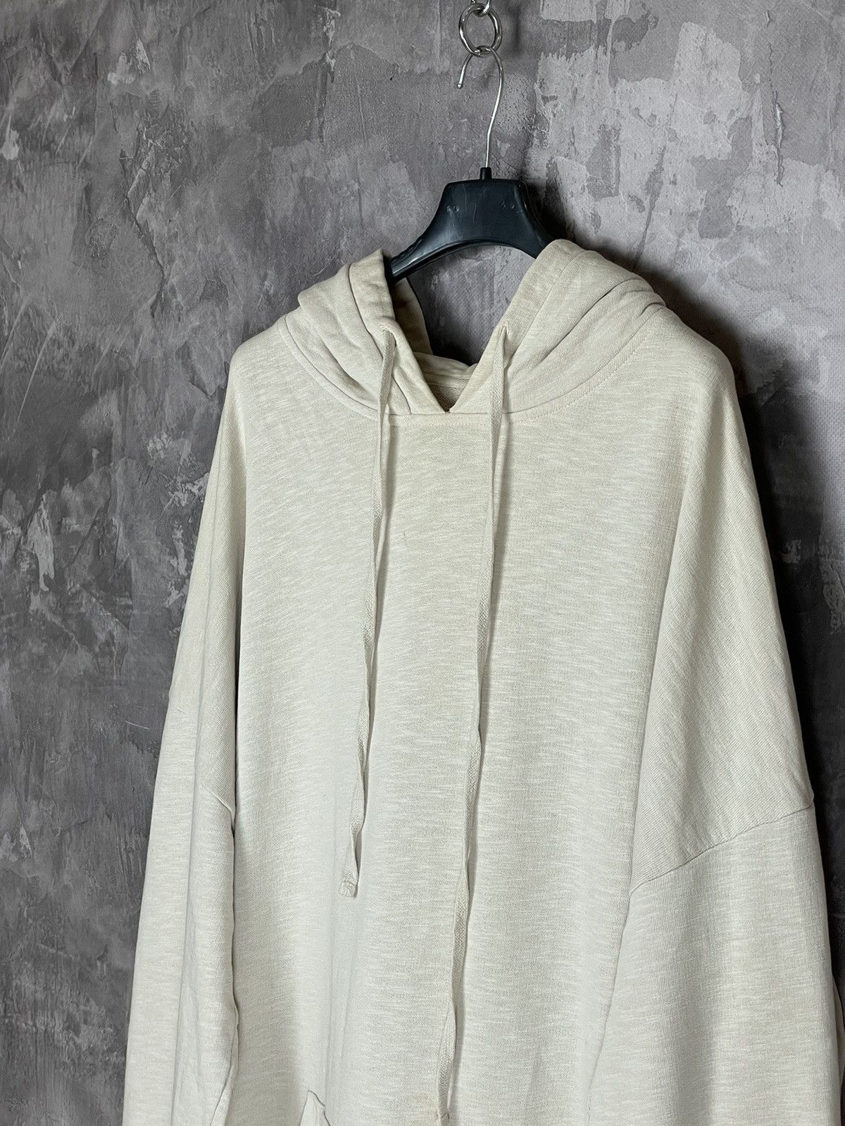Allsaints Allsaints Oversized Fit Sand/Beige Avant Garde Y2K Hoodie Size US L / EU 52-54 / 3 - 7 Thumbnail