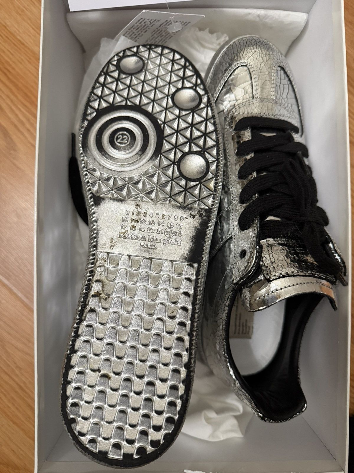 Maison Margiela Maison Margiela replica low tops Size US 8 / EU 41 - 7 Thumbnail
