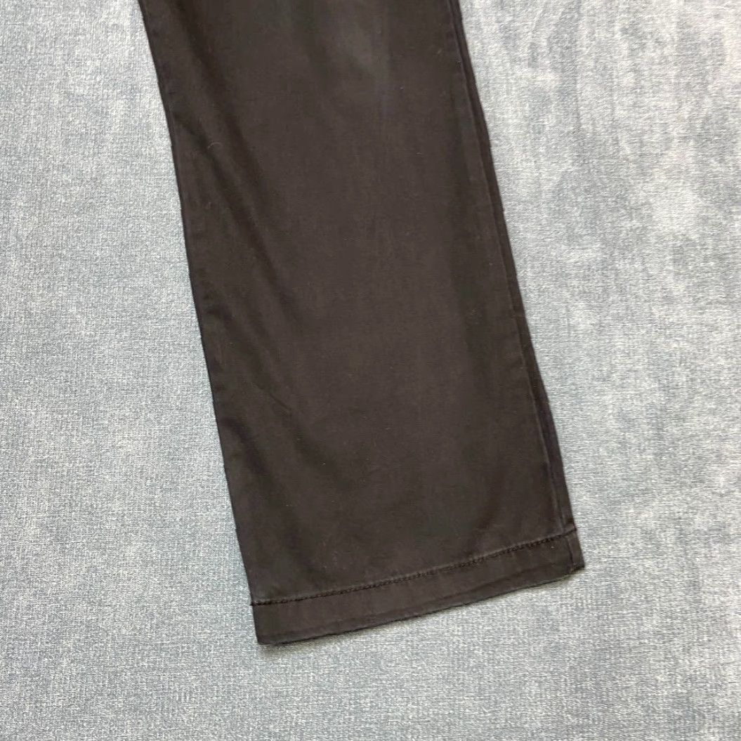 Old Navy Old Navy Chino Pants Men 31x30 Black Cotton Dark Wash Straight Classic Loose Fit Size US 31 - 2 Thumbnail