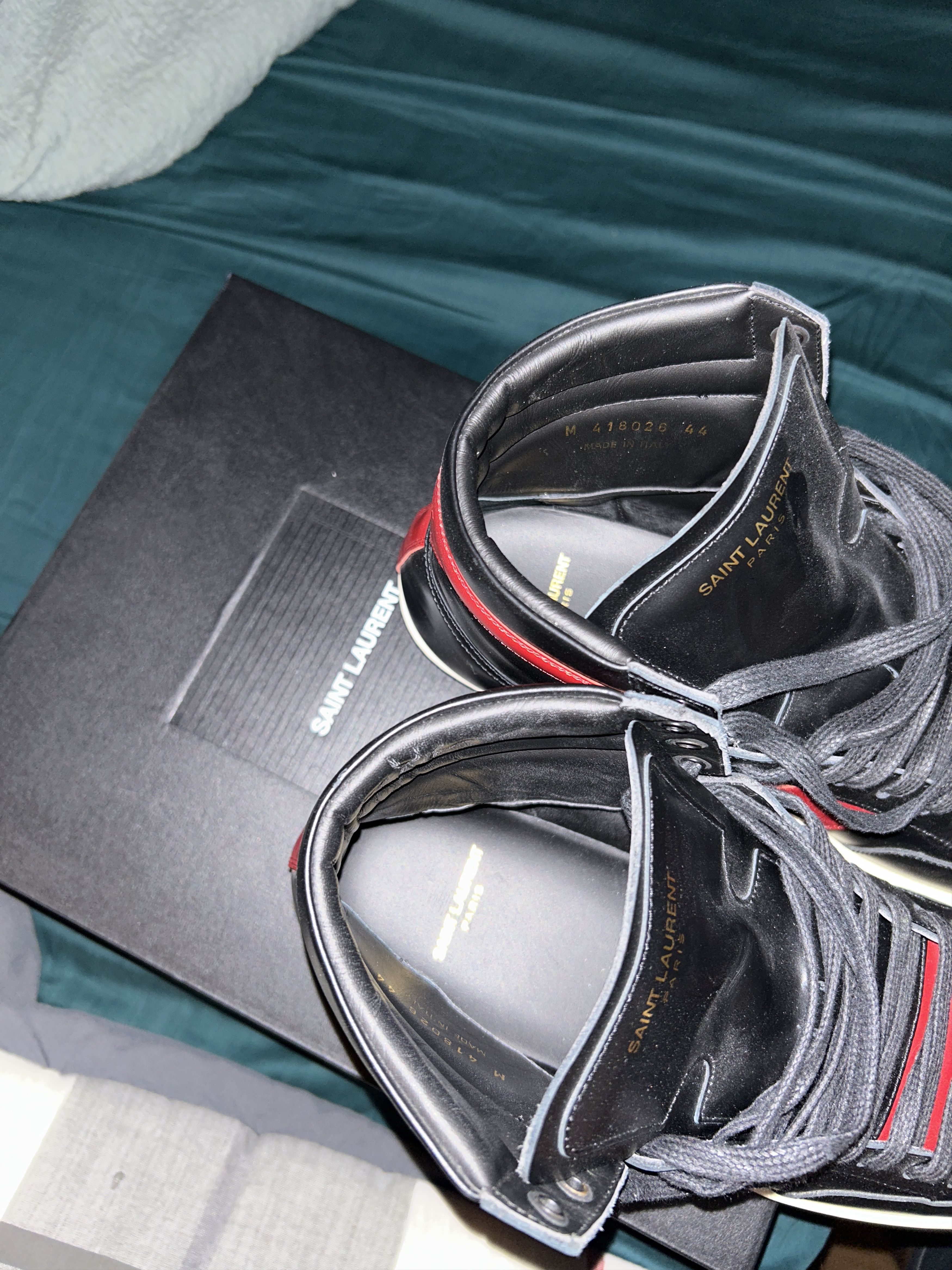 Yves Saint Laurent Saint Laurent SL hi top sneaker Size US 11 / EU 44 - 3 Thumbnail