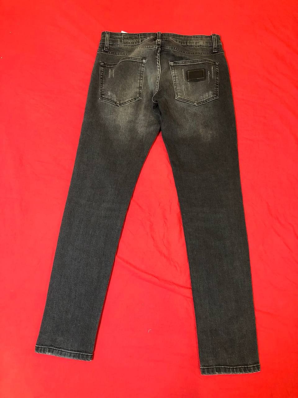 Dolce & Gabbana DOLCE & GABBANA Denim Skinny Jeans Gray luxury Size US 30 / EU 46 - 7 Thumbnail