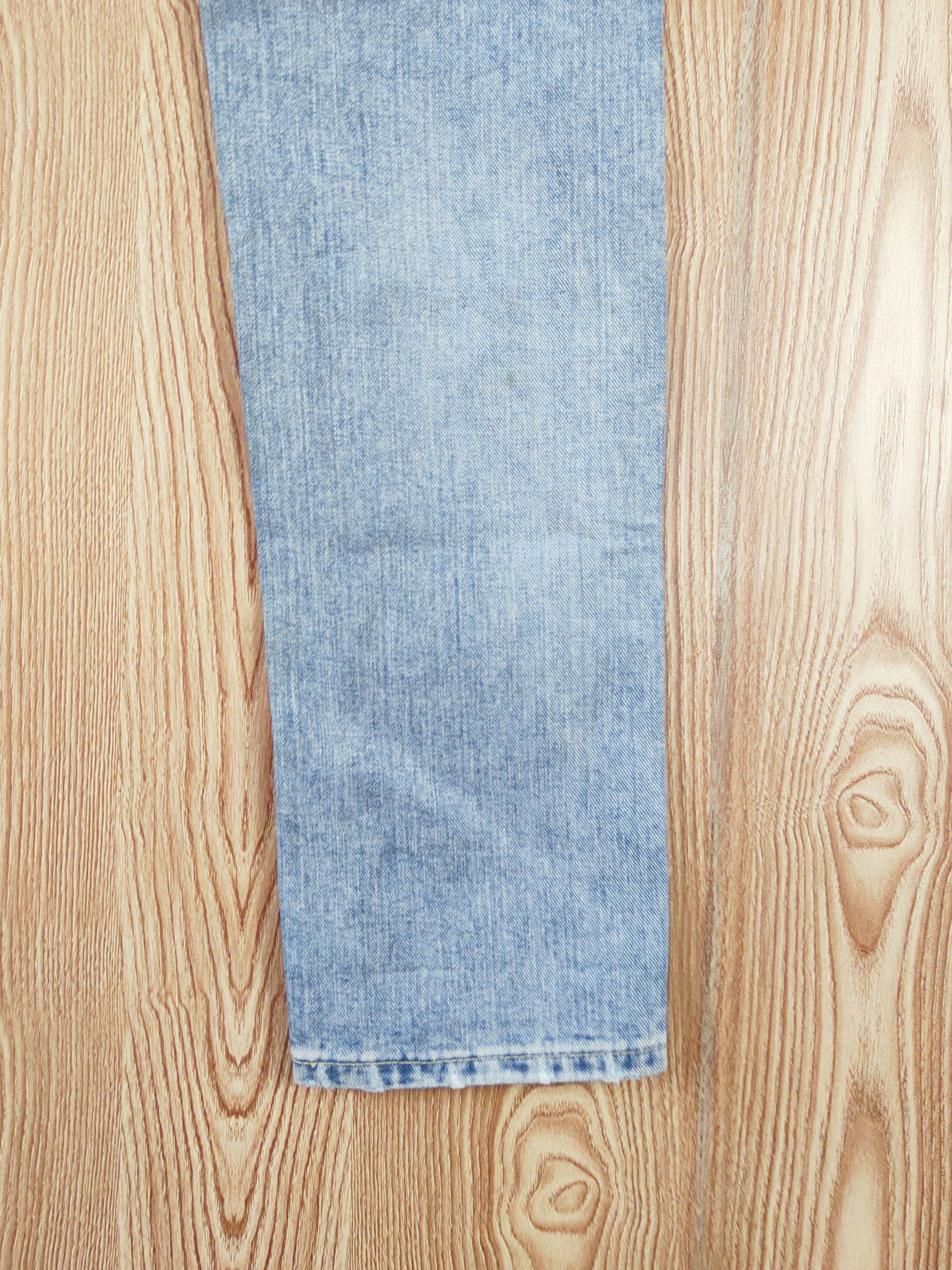 Japanese Brand Lee Blue Faded Distressed Ripped Jeans #W797 Size US 32 / EU 48 - 12 Thumbnail