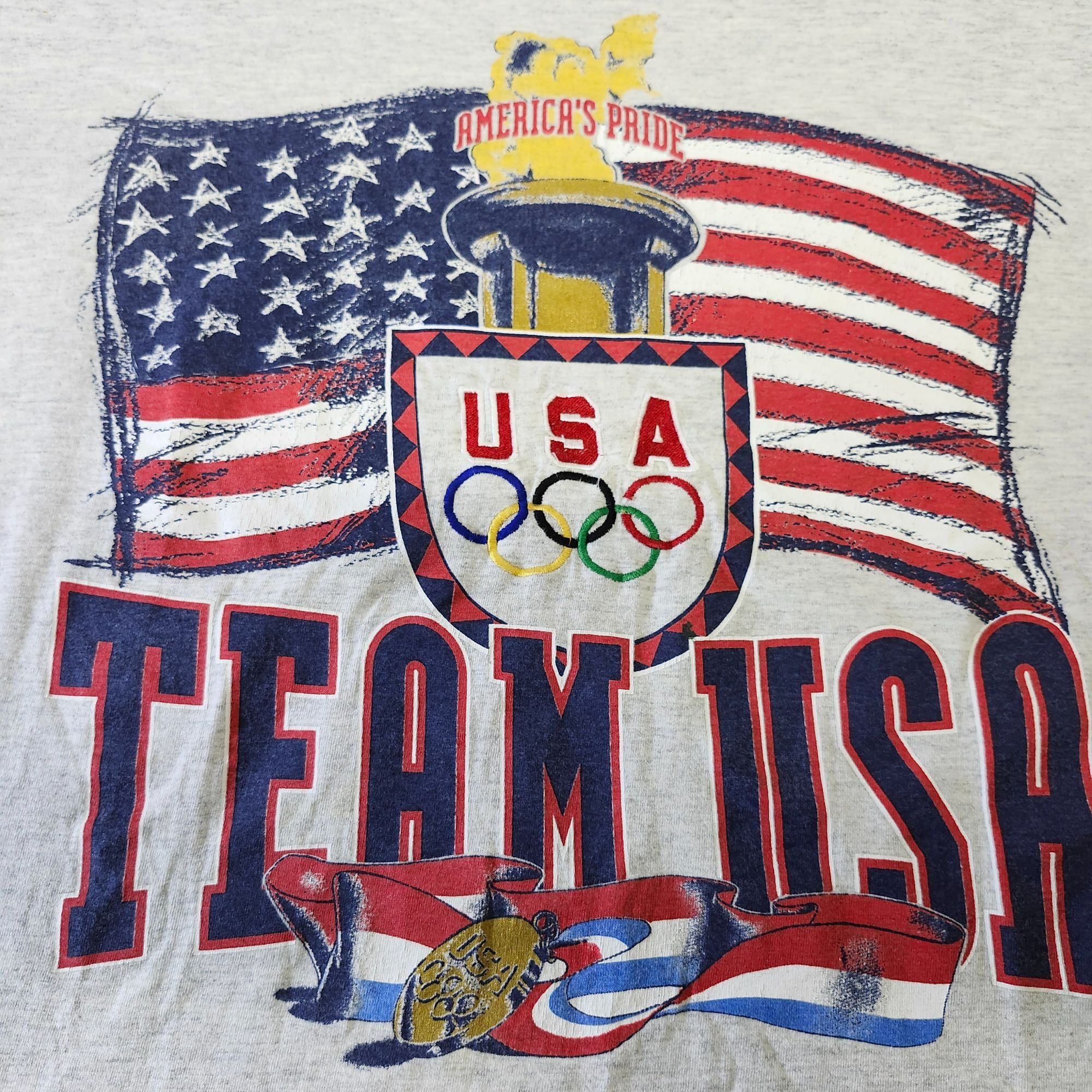 Other Vintage 1996 Team USA Olympics T-Shirt By JCPenney Large Cot Size US L / EU 52-54 / 3 - 2 Thumbnail