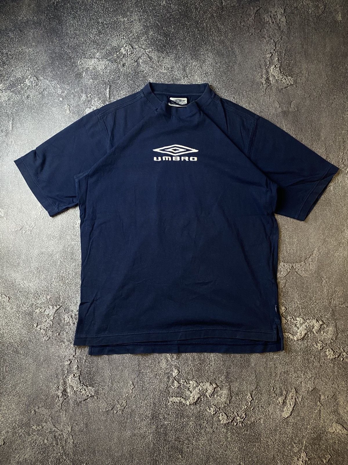 Vintage Umbro oversize T Shirt Big Logo 90s made in usa