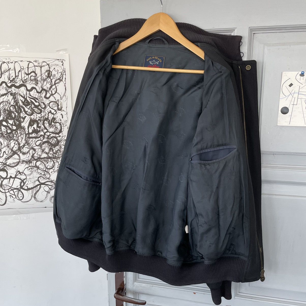 Vintage Vintage Paul & Shark Yachting Heavy wood bomber L Size US L / EU 52-54 / 3 - 12 Thumbnail