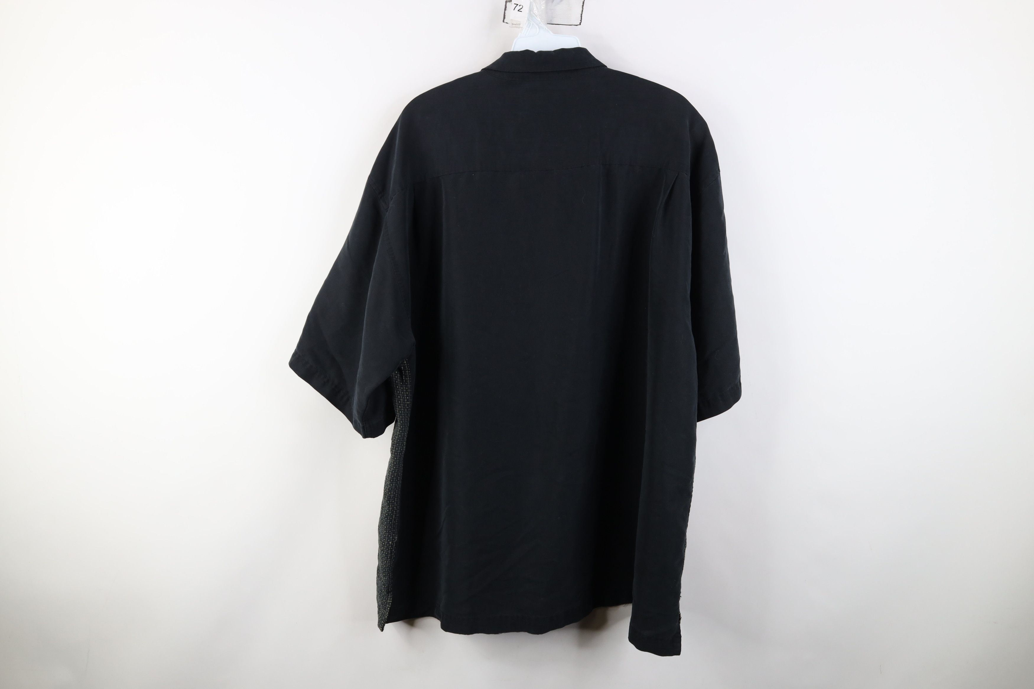 Vintage Vintage 90s Rockabilly Rayon Gabardine Button Shirt Size US XL / EU 56 / 4 - 12 Thumbnail