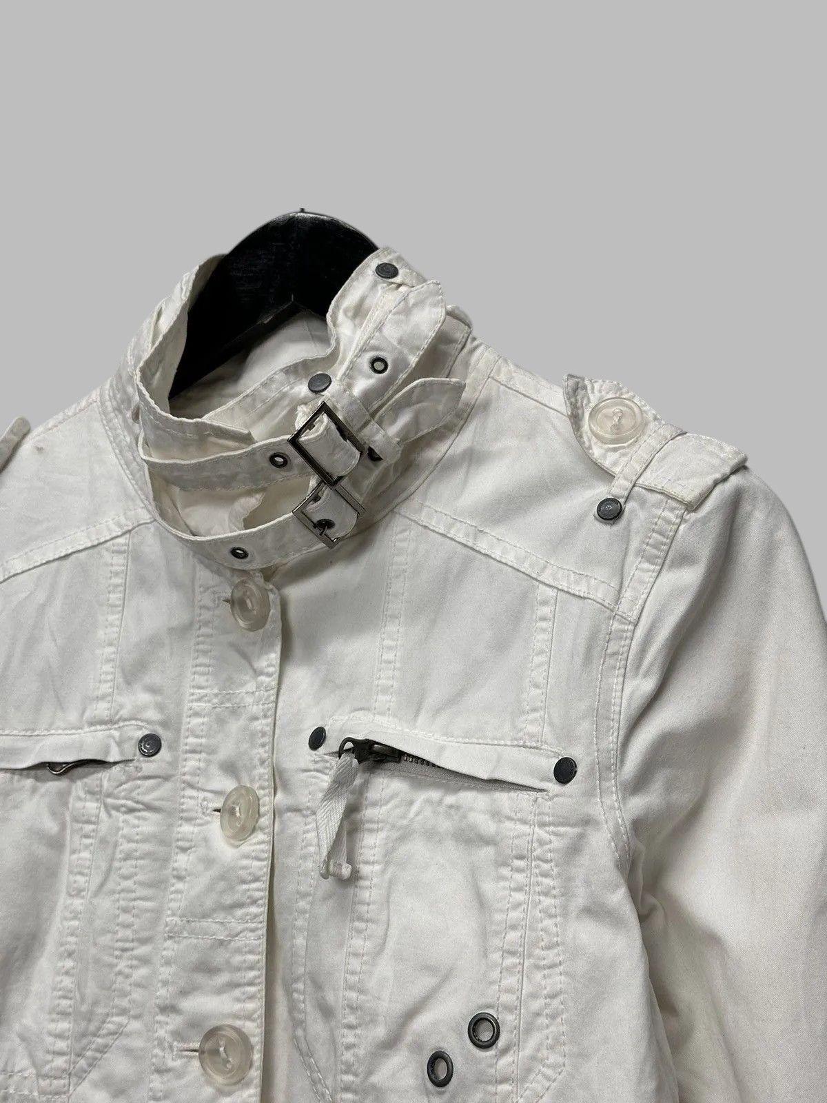 Hysteric Glamour Ifsixwasnine Jacket White Japan Fur Goa Tornado Style Size S / US 4 / IT 40 - 4 Thumbnail