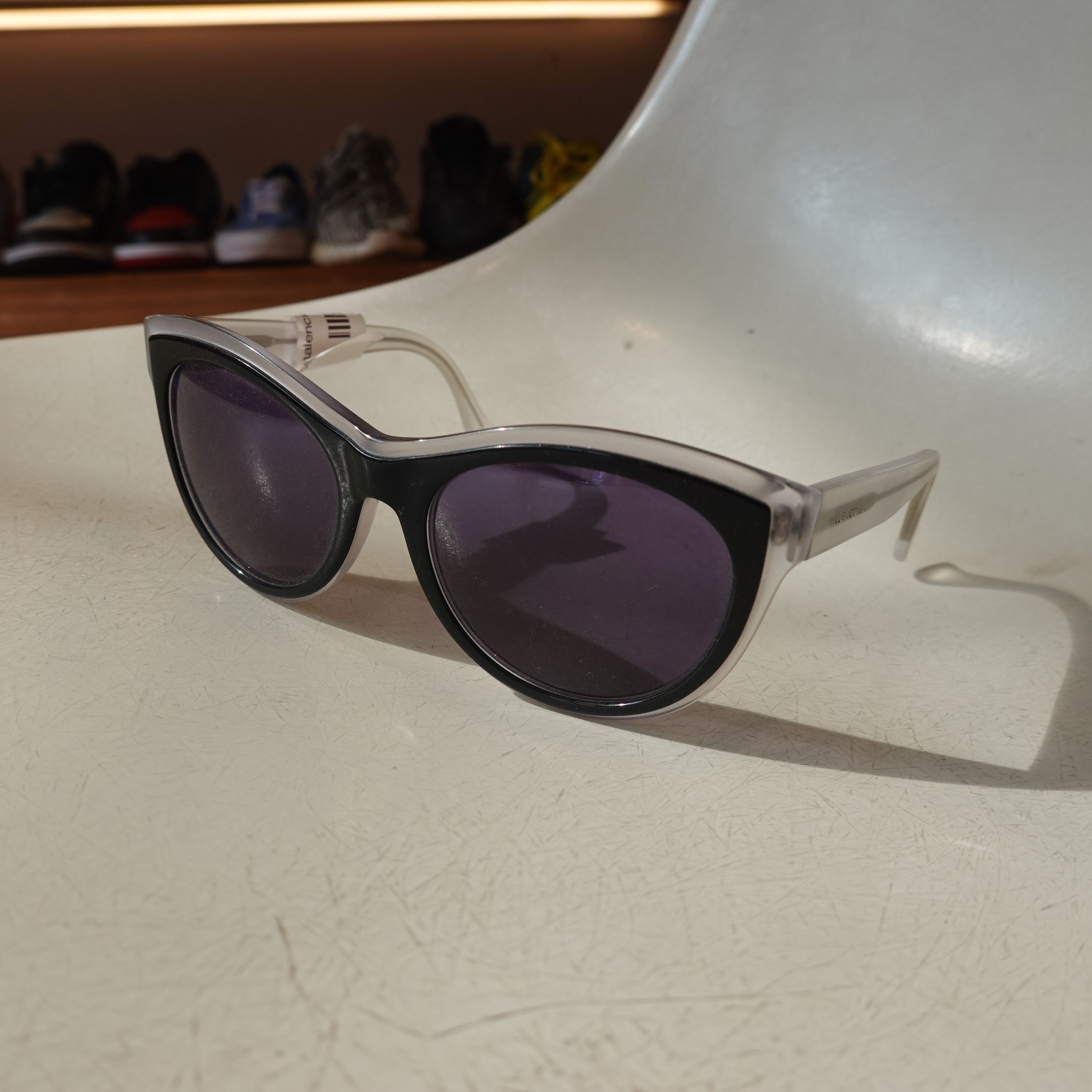 Balenciaga × Designer Balenciaga Gradient Cat Eye Sunglasses Size ONE SIZE - 1 Thumbnail