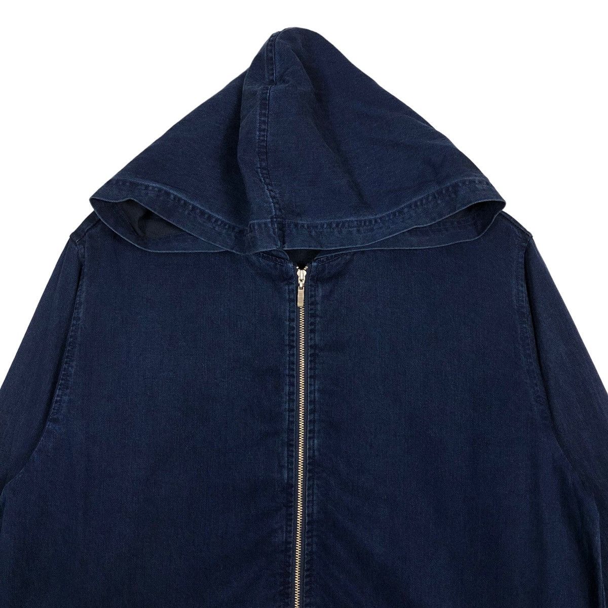 45rpm 🔥90’s Indigo Denim Jacket Blue Blue Japan Simple Life Size US M / EU 48-50 / 2 - 3 Thumbnail