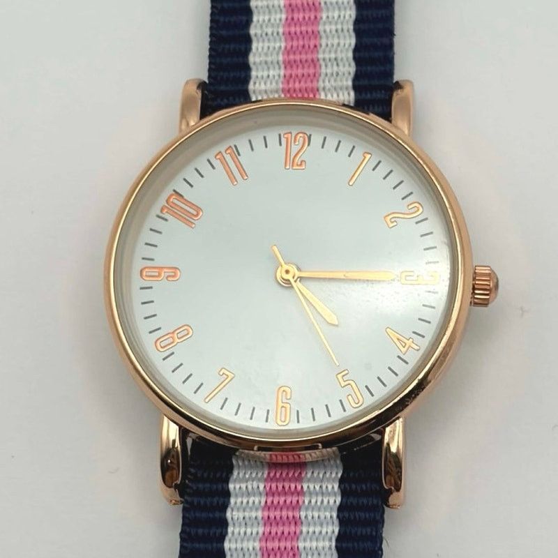 Other Gold & Pink Striped Watch Size ONE SIZE - 3 Thumbnail