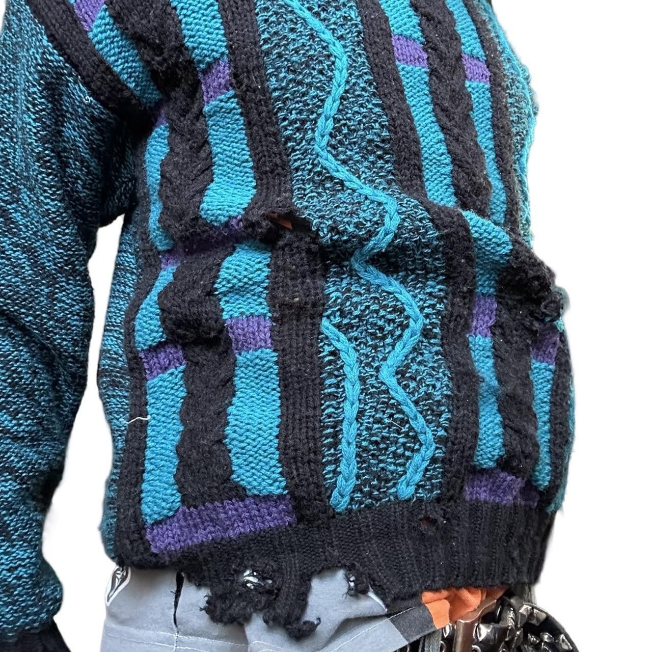 Other Vintage Cattivo Coogie Style Black Grunge Sweater - Medium Size US M / EU 48-50 / 2 - 7 Thumbnail