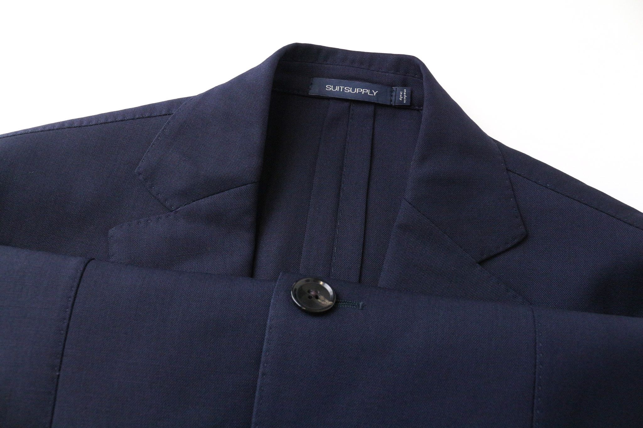 Suitsupply HAVANA TRAVELLER UK36S Wool Blue Unlined 2 Piece 77734 Size 36S - 7 Thumbnail