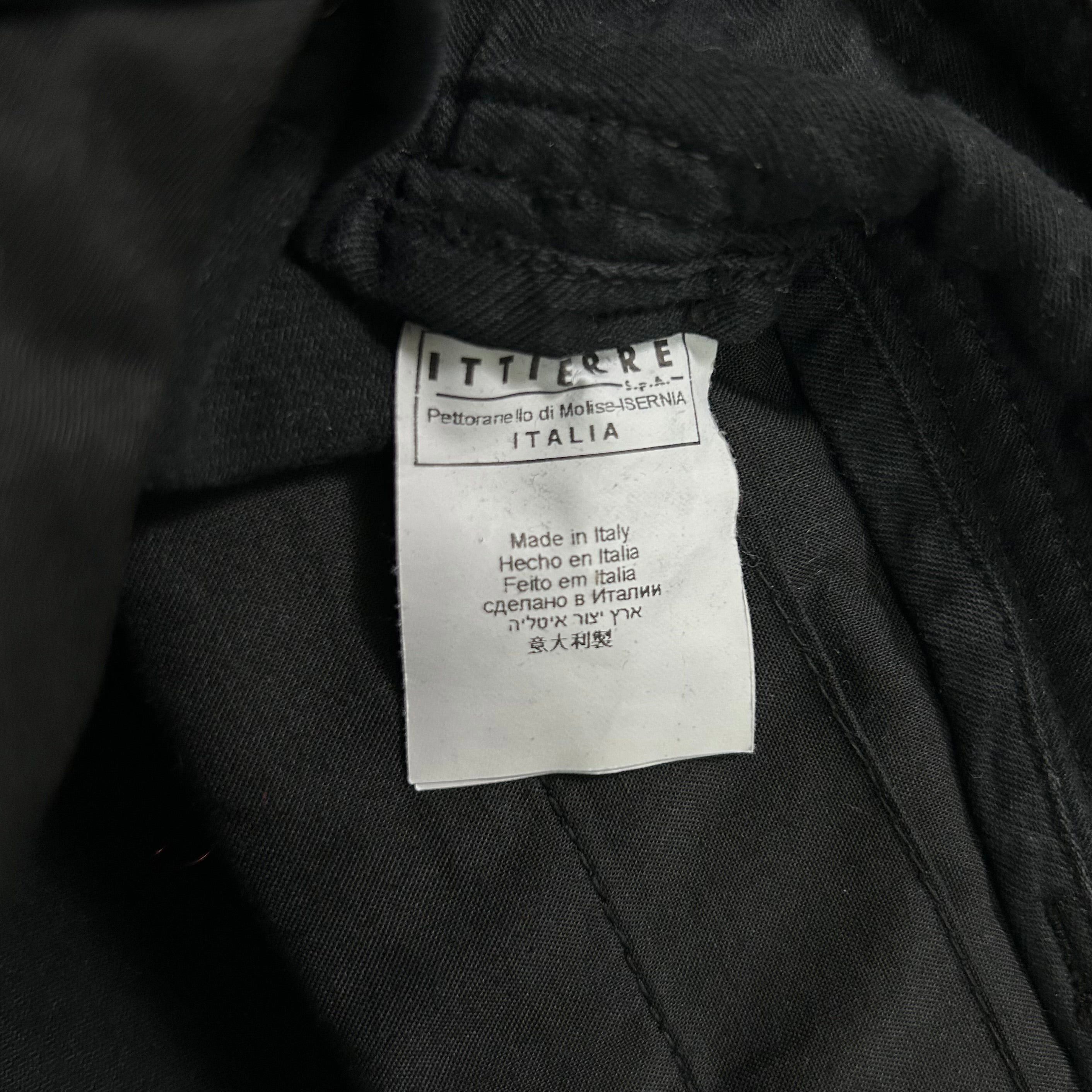 Just Cavalli Just Cavalli 2000's Black Cargo Bondage Pants Size US 30 / EU 46 - 8 Thumbnail