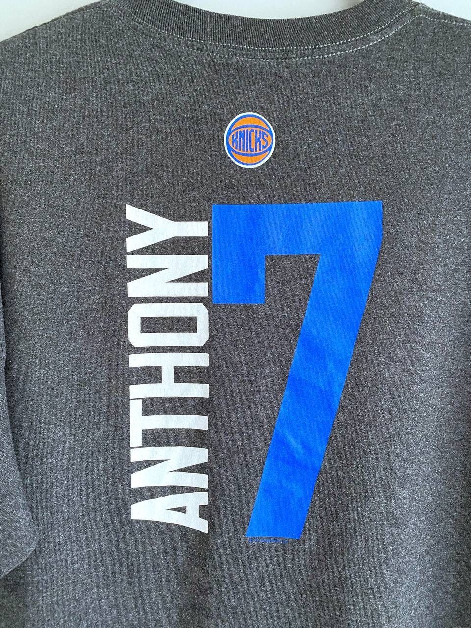 Majestic × NBA NBA Basketball T-Shirt New York Knicks #7 ANTHONY, Size XL Size US XL / EU 56 / 4 - 6 Thumbnail