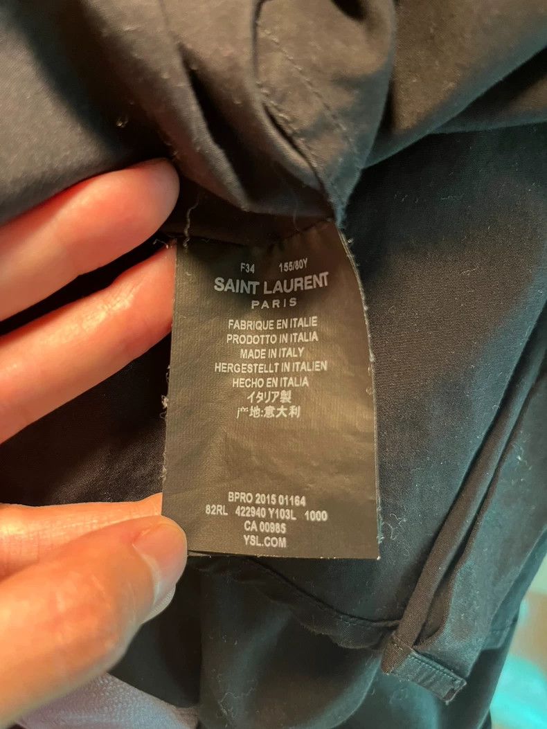 Saint Laurent Paris Saint Laurent Paris shirt 2505-Nextarrow Size XXS / US 00 / IT 34 - 4 Thumbnail