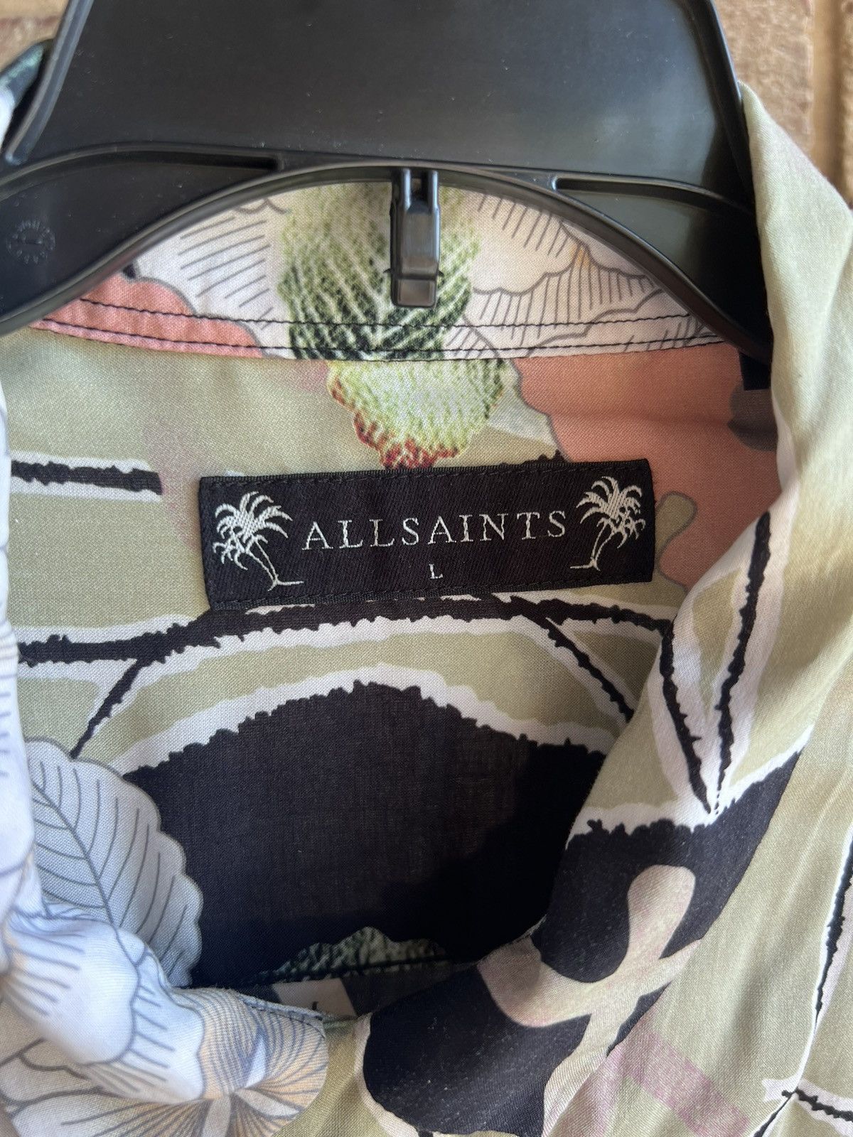 Allsaints Allsaints cross button up shirt Size US L / EU 52-54 / 3 - 4 Thumbnail