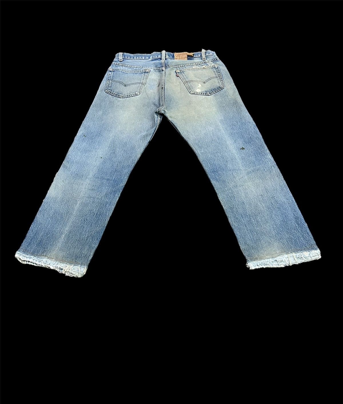 Levi's × Vintage Vintage Levis 80s 501 Distressed Size US 33 - 14 Thumbnail