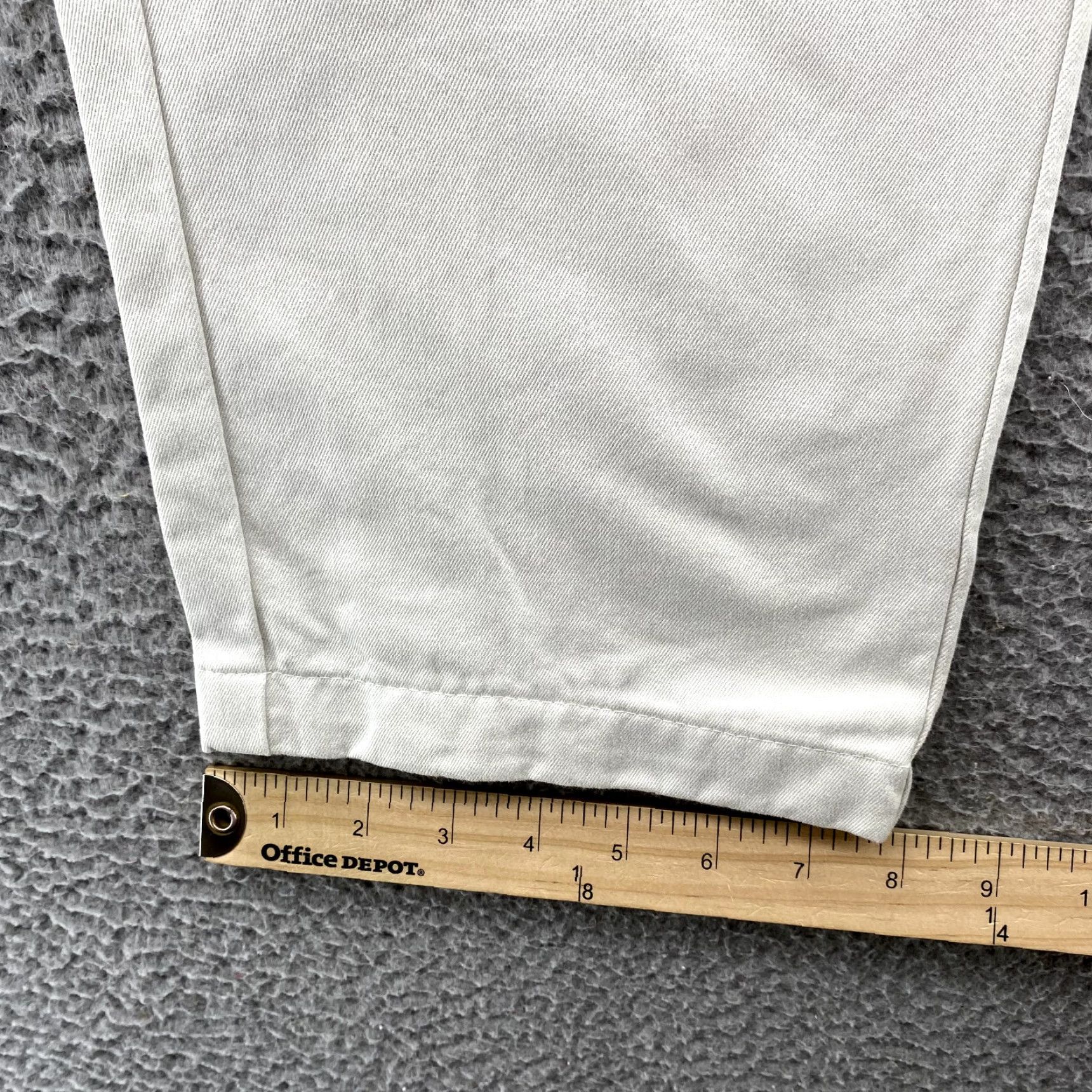 Vineyard Vines Vineyard Vines Club Pant Mens 34x27 Ivory Chino Flat Front Khaki Classic Preppy Size US 34 / EU 50 - 5 Thumbnail
