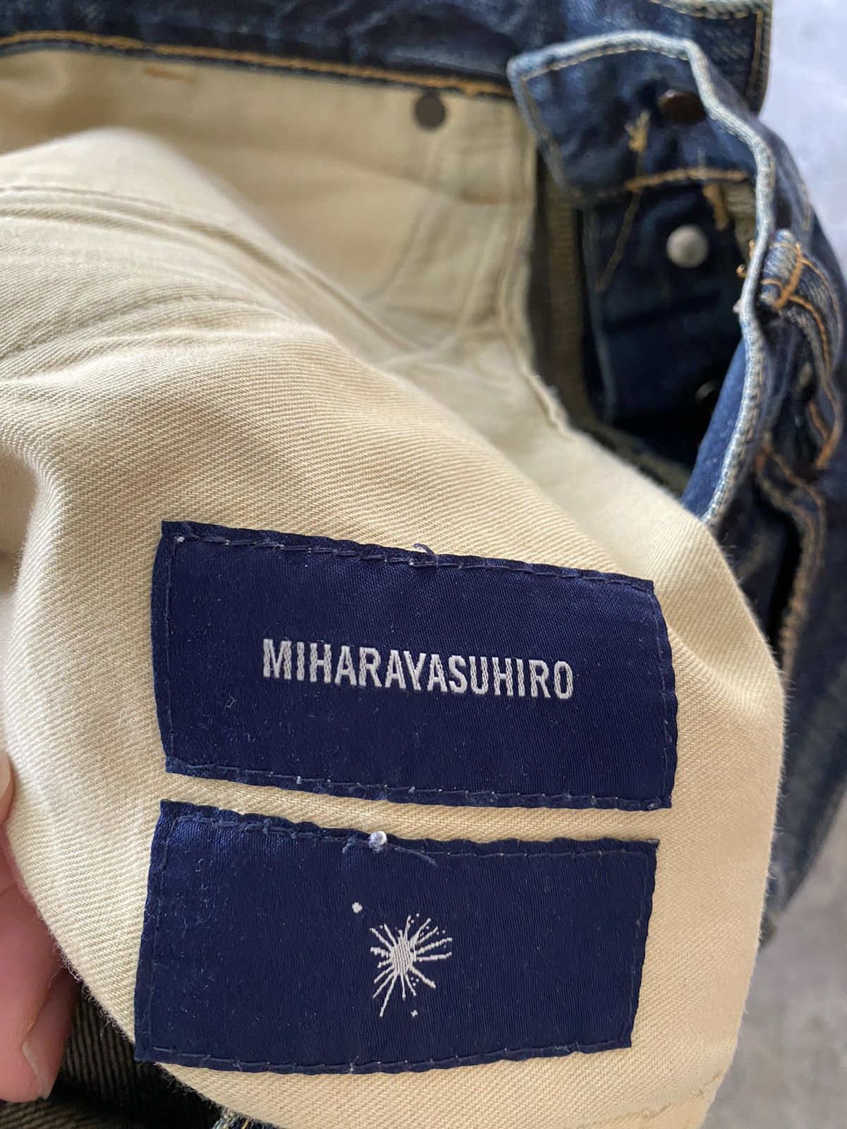 Maison MIHARA YASUHIRO 2000s Hybrid crop selvage denim Size US 32 / EU 48 - 20 Thumbnail