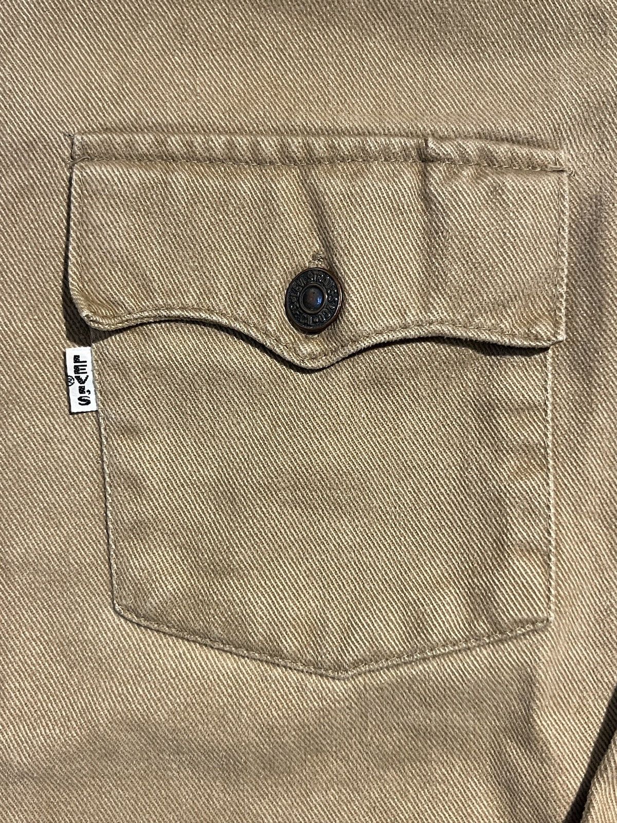 Levi's Vintage 80s Levis Western Twill Shirt Jacket Size US M / EU 48-50 / 2 - 4 Thumbnail