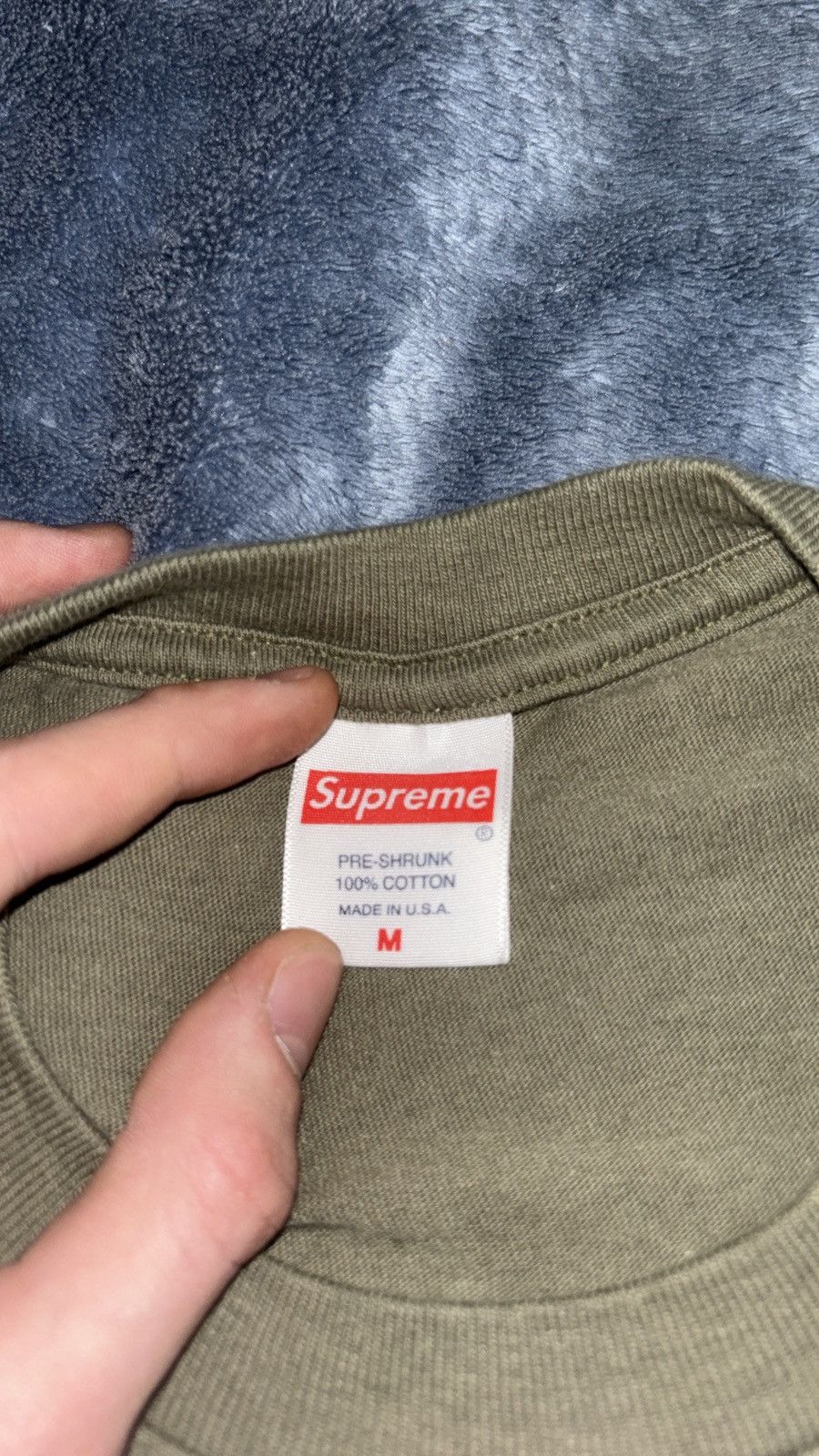 Supreme supreme support unit olive green Size US M / EU 48-50 / 2 - 5 Thumbnail