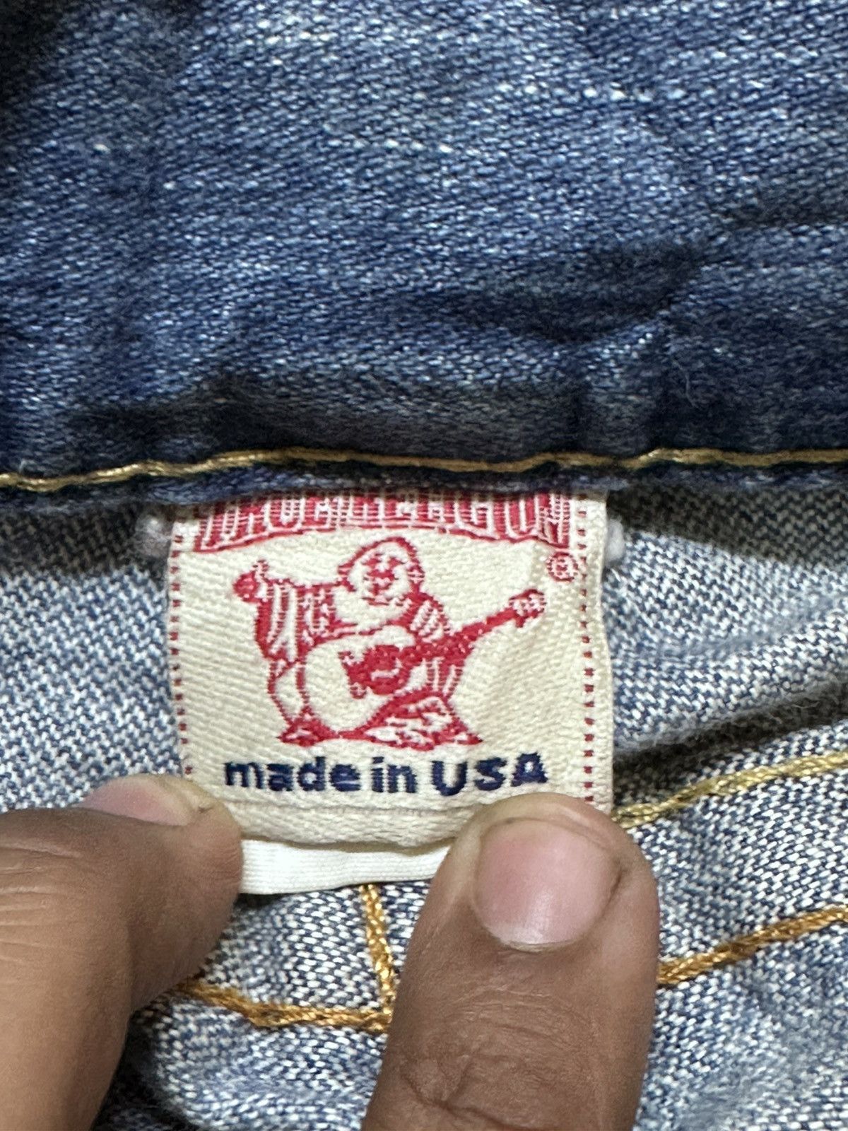 True Religion Vintage True Religion Joey Flare Twist Leg Distressed Denim Size US 31 - 9 Thumbnail