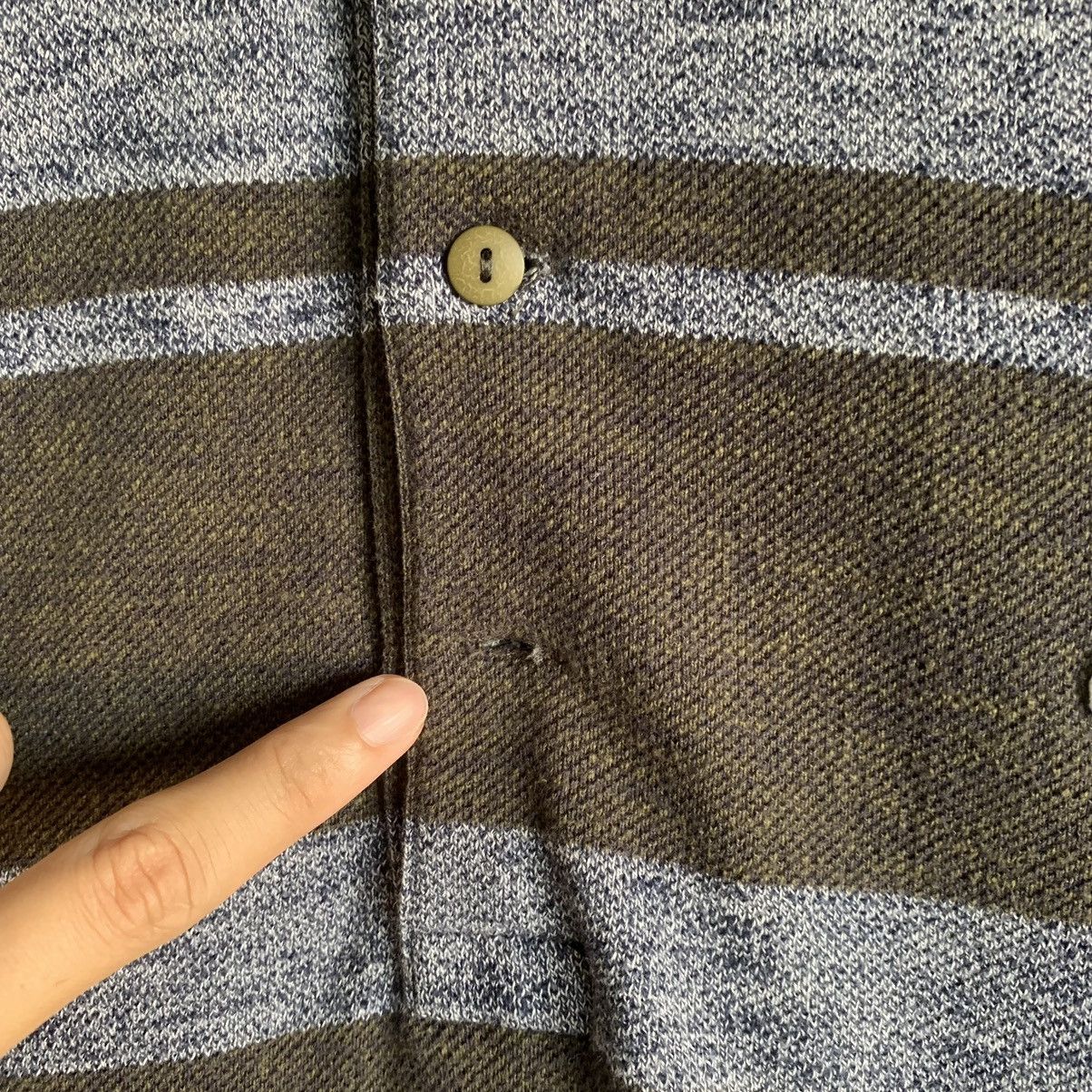 Lacoste Vintage Long Sleeve Lacoste Striped Polo Shirt Size US M / EU 48-50 / 2 - 6 Thumbnail
