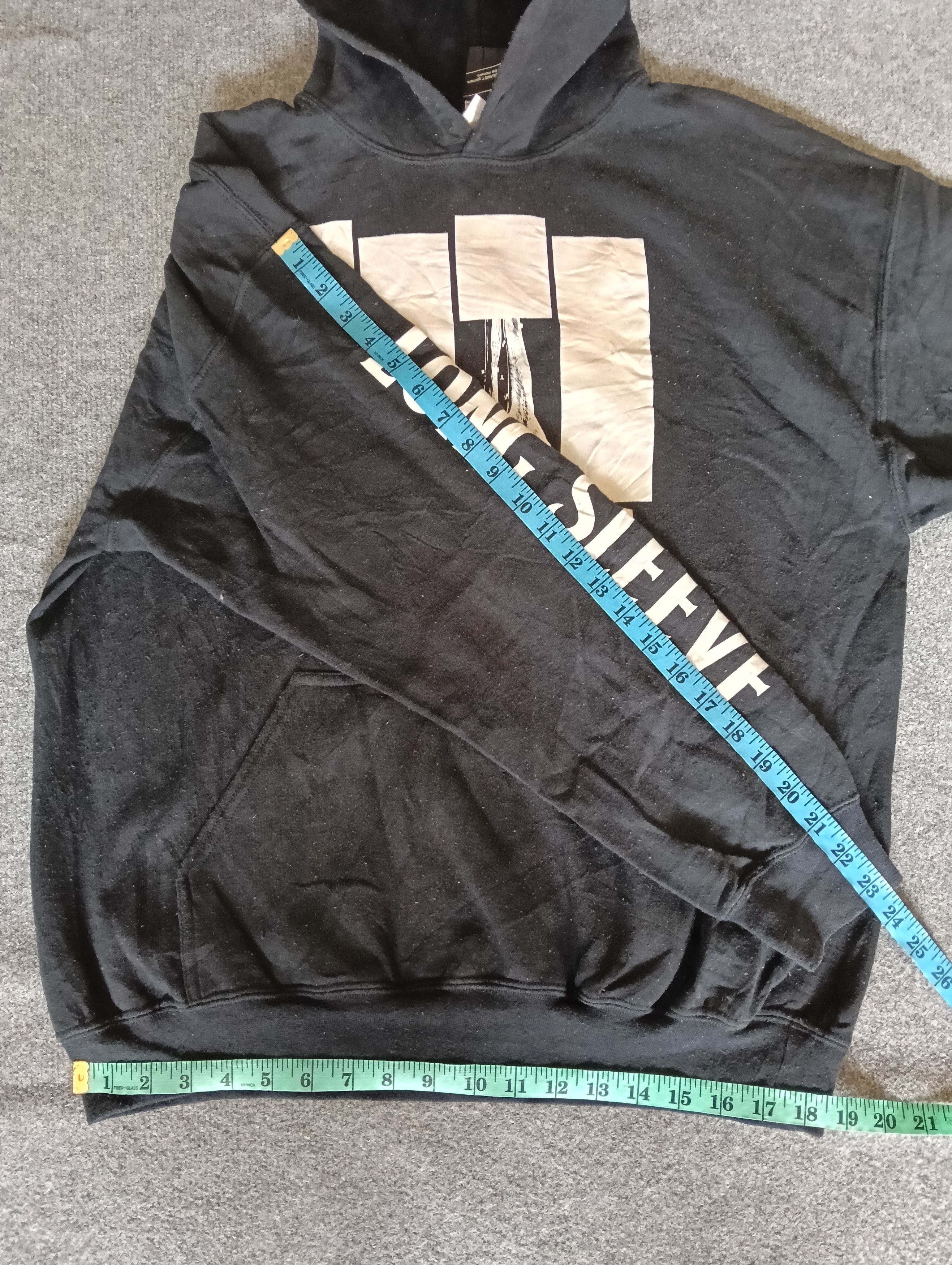 Beams Japan BEAMS Black Pullover Hoodie “Long sleeve” Graphic Print Size US L / EU 52-54 / 3 - 3 Thumbnail