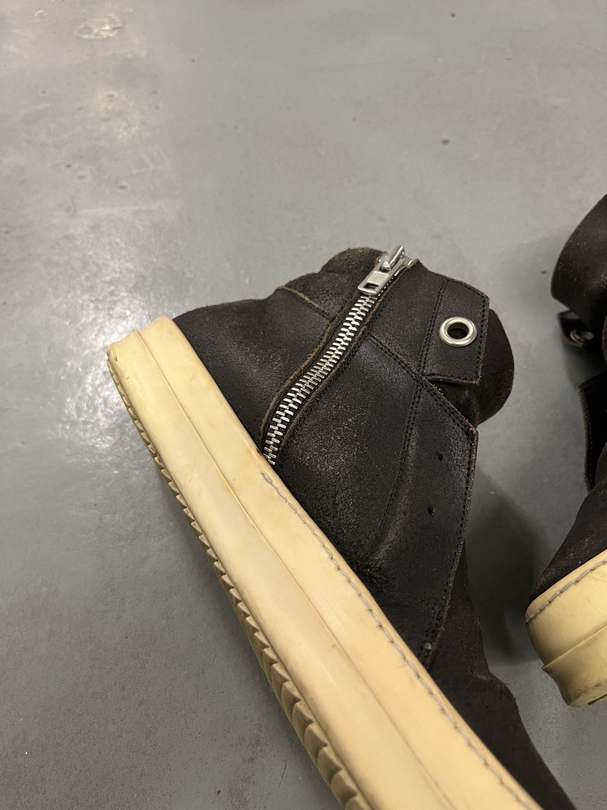Rick Owens Rick Owens Vintage Leather Island Dunks Size US 8 / EU 41 - 6 Thumbnail