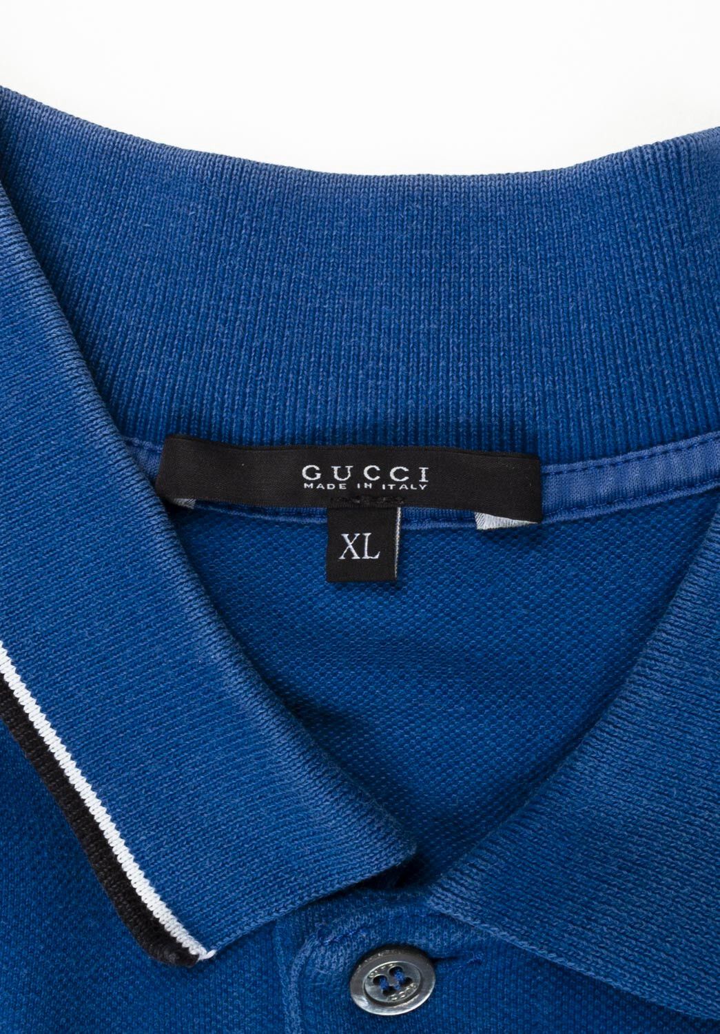Gucci Vinatge Gucci Polo Shirt Men Polo Size XL Size US XL / EU 56 / 4 - 5 Thumbnail