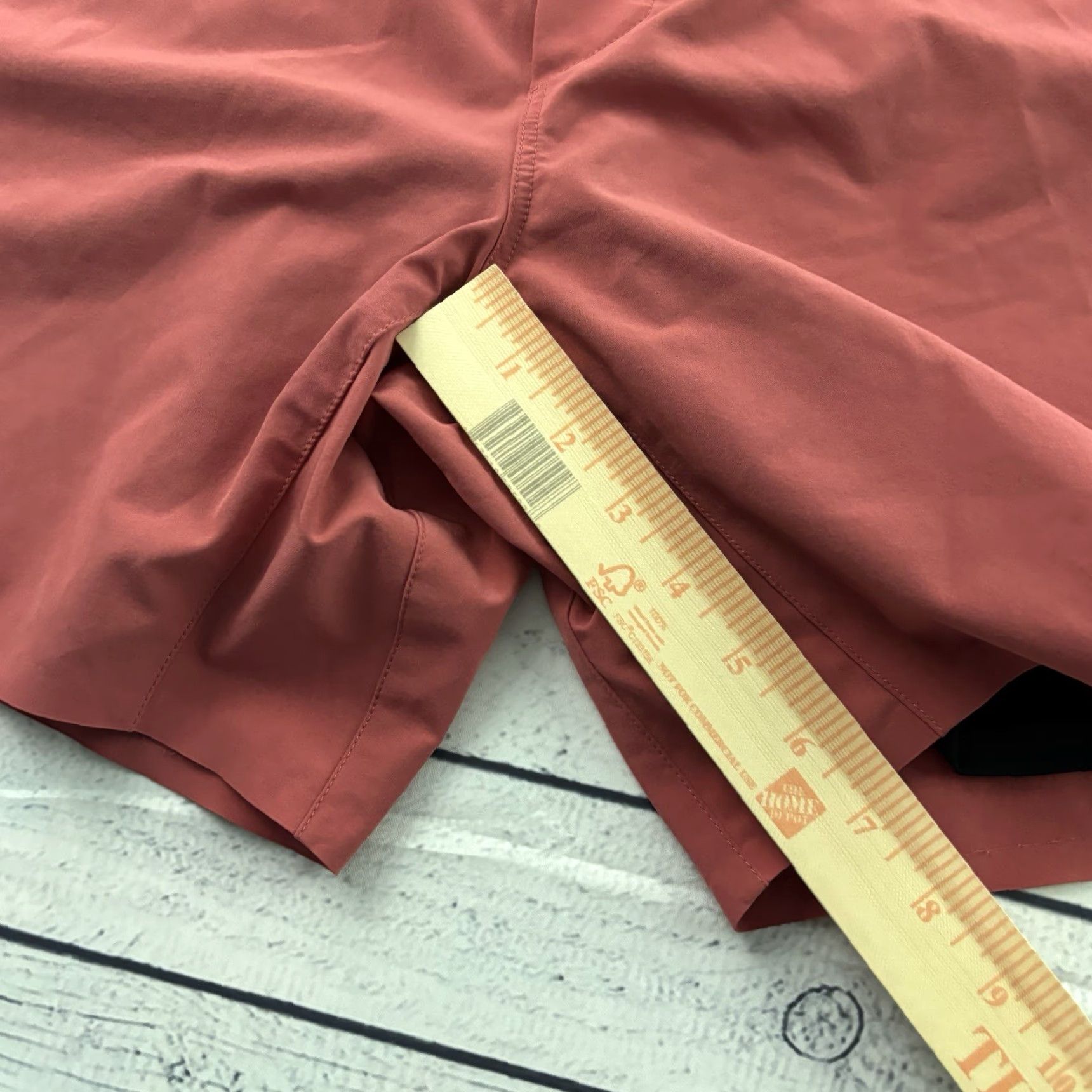 Ten Thousand Ten Thousand Gear Lined Athletic Shorts Men XL Salmon Pink Athletic Shorts Mens XL Pink Lined Size US 36 / EU 52 - 5 Thumbnail