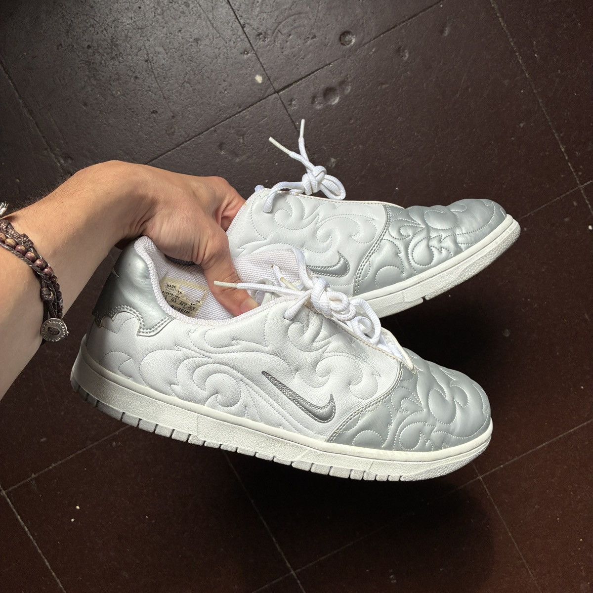 Vintage 2003 NIKE DUNK CAMPU FC SILVER sb doom kith utura heineken Size US 11.5 / EU 44-45 - 7 Thumbnail